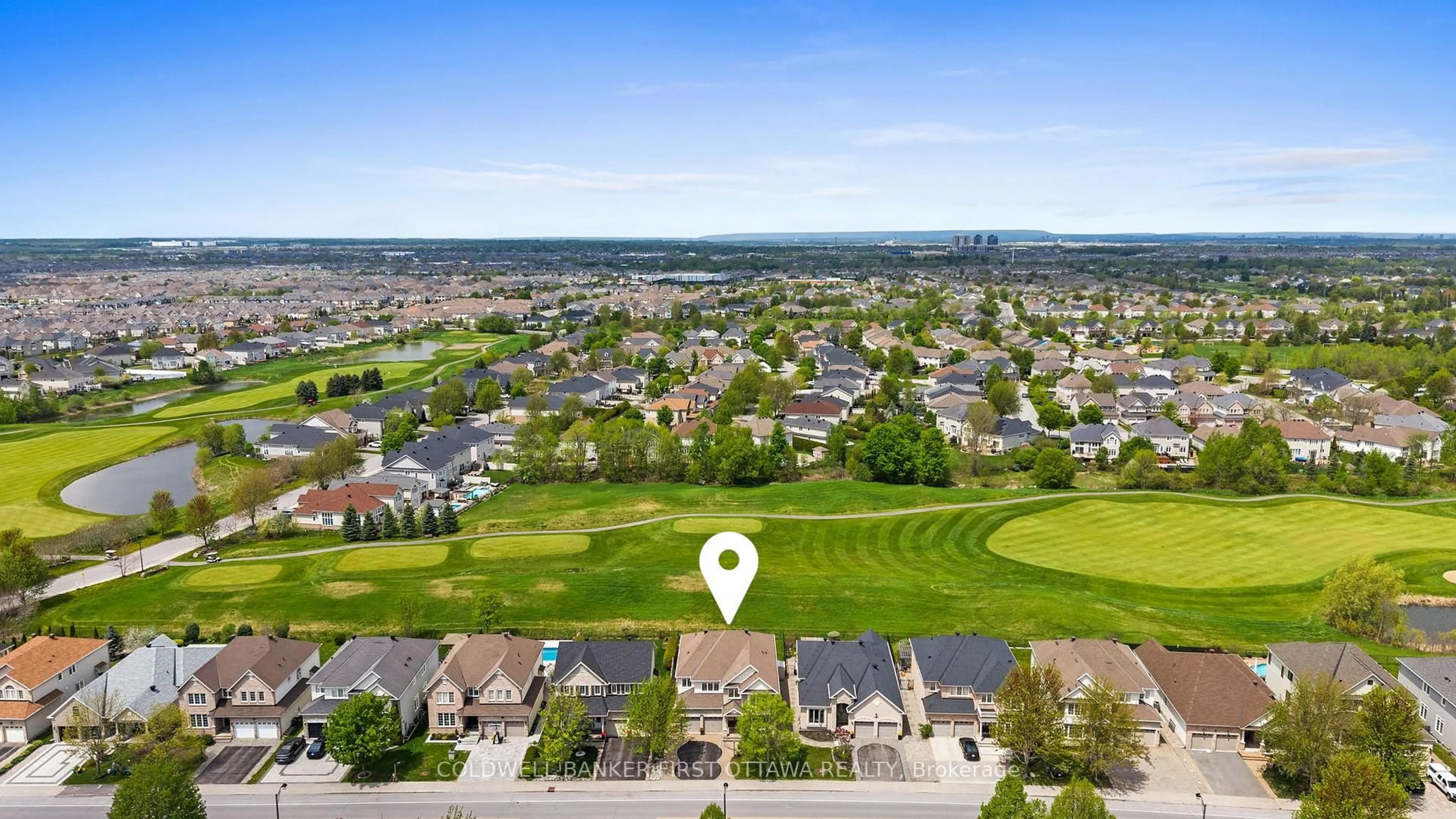 A pic from outside/outdoor area/front of a property/back of a property/a pic from drone, unknown for 788 Kilbirnie Dr, Ottawa Ontario K2J 0M4