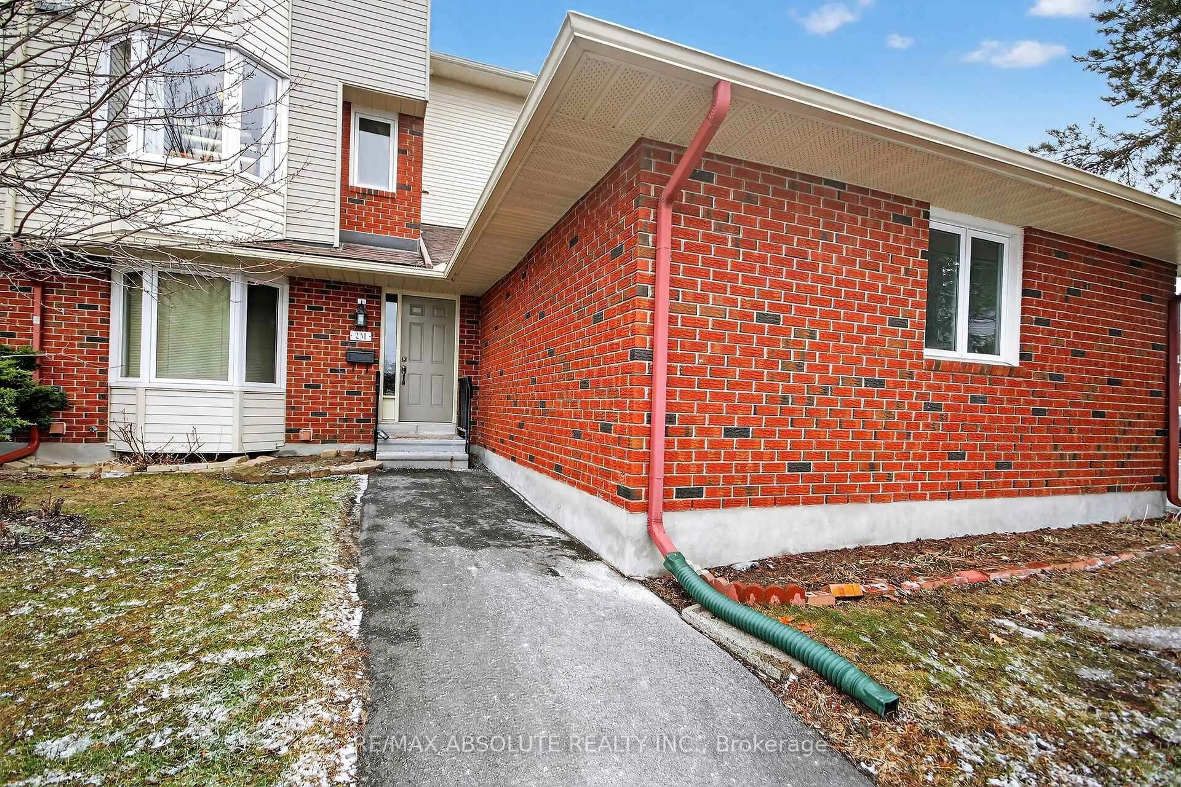 Home with brick exterior material, street for 231 Harriot Private, Ottawa Ontario K1T 3E1