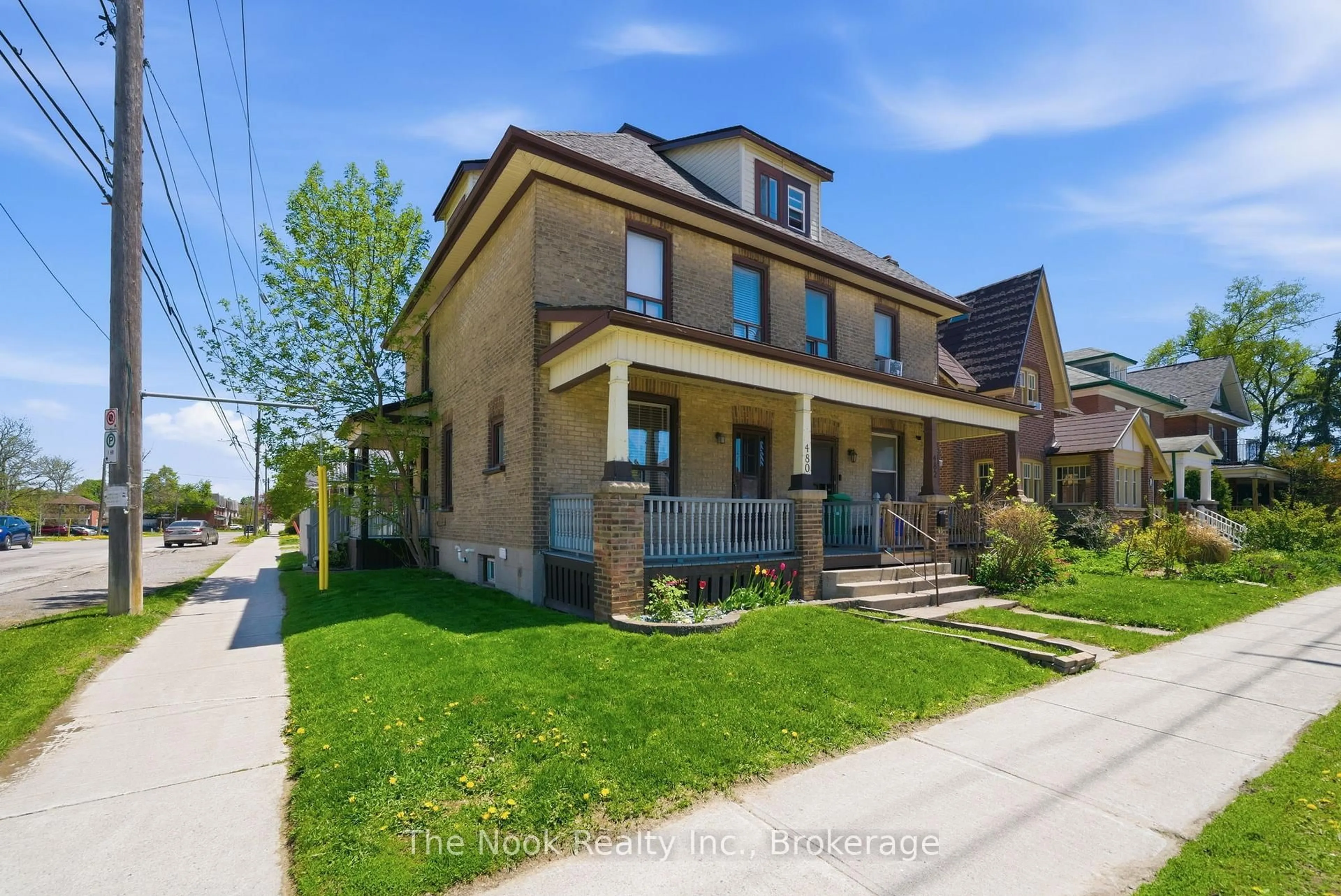 Home with brick exterior material, street for 480 George St, Peterborough Ontario K9J 3E5