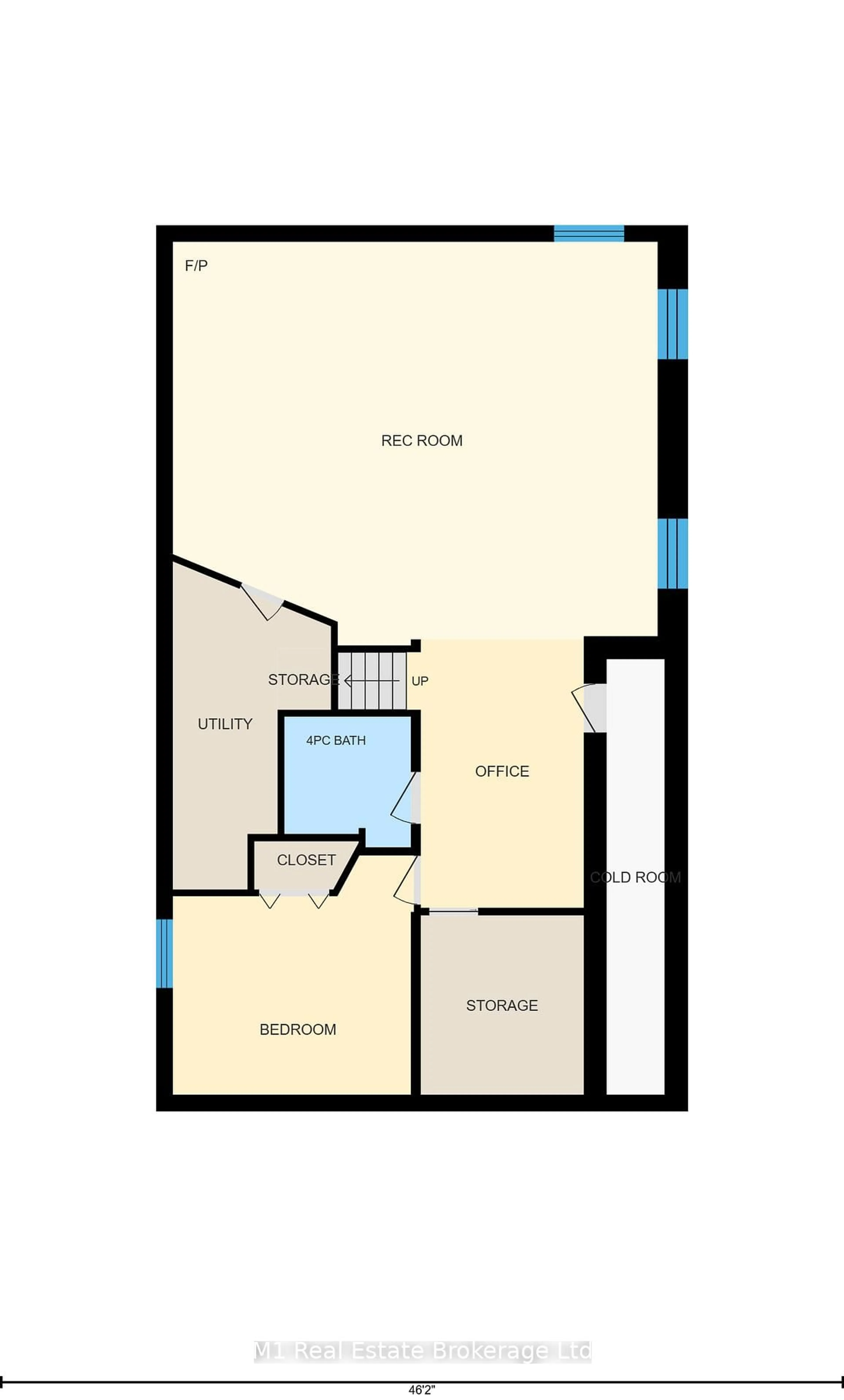 Floor plan for 9632 Concession Rd 4, Wellington North Ontario N0G 2L0