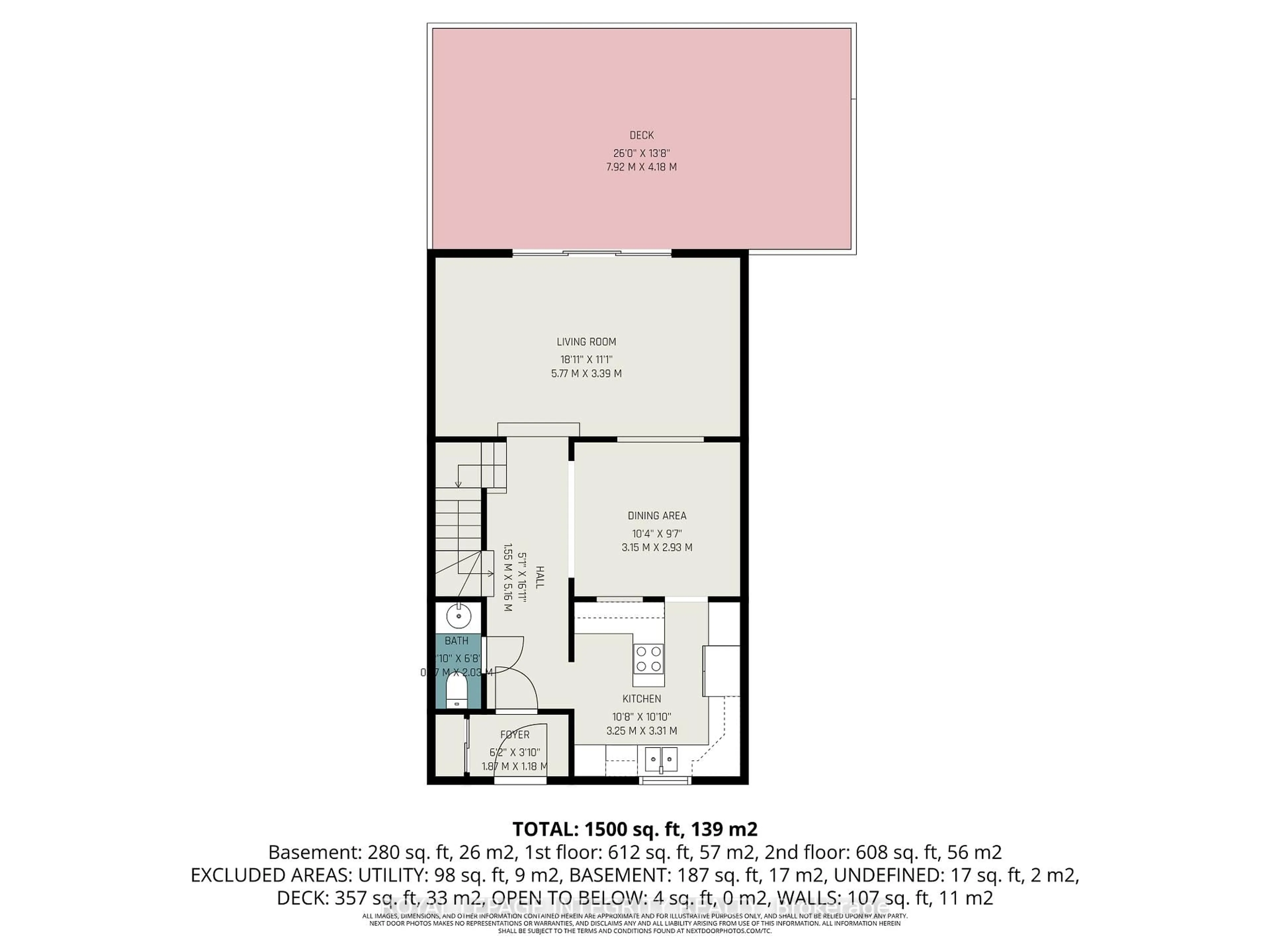 Floor plan for 1821 Walkley Rd #27, Ottawa Ontario K1H 6X9