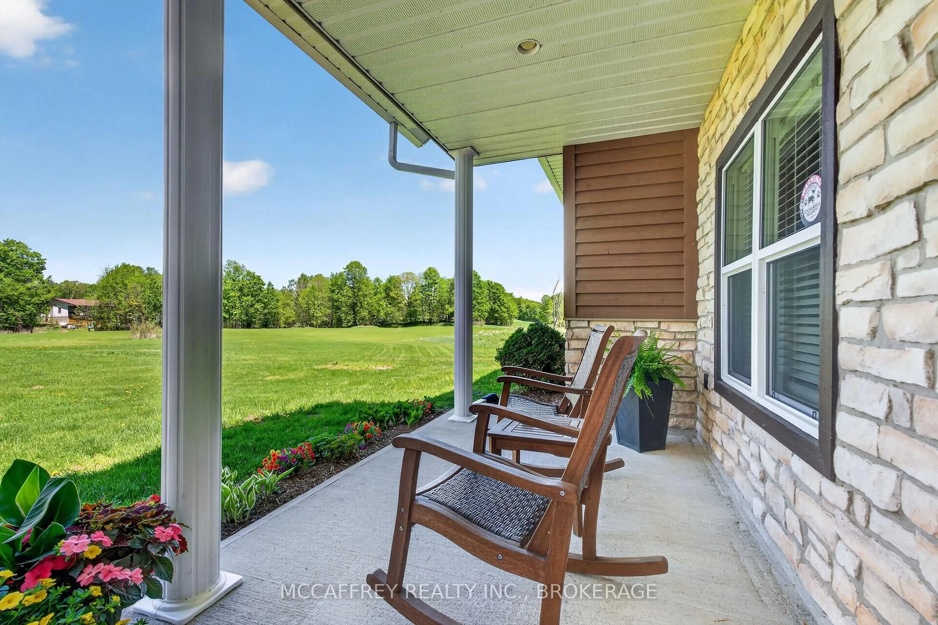 Patio, water/lake/river/ocean view for 5638 Battersea Rd, Battersea Ontario K0H 1H0