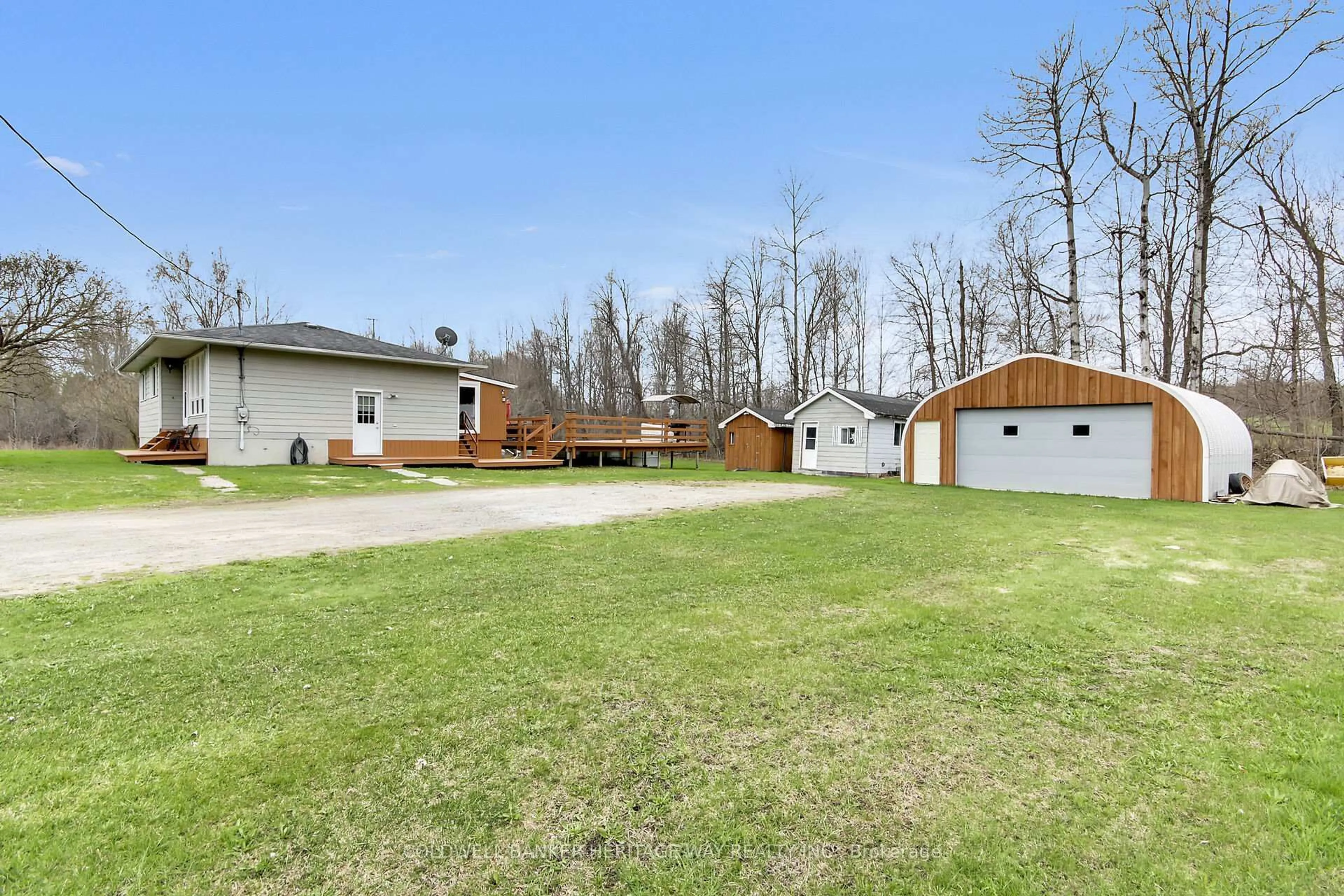 A pic from outside/outdoor area/front of a property/back of a property/a pic from drone, unknown for 314 Ferguson Falls Rd, Lanark Ontario K0G 1K0