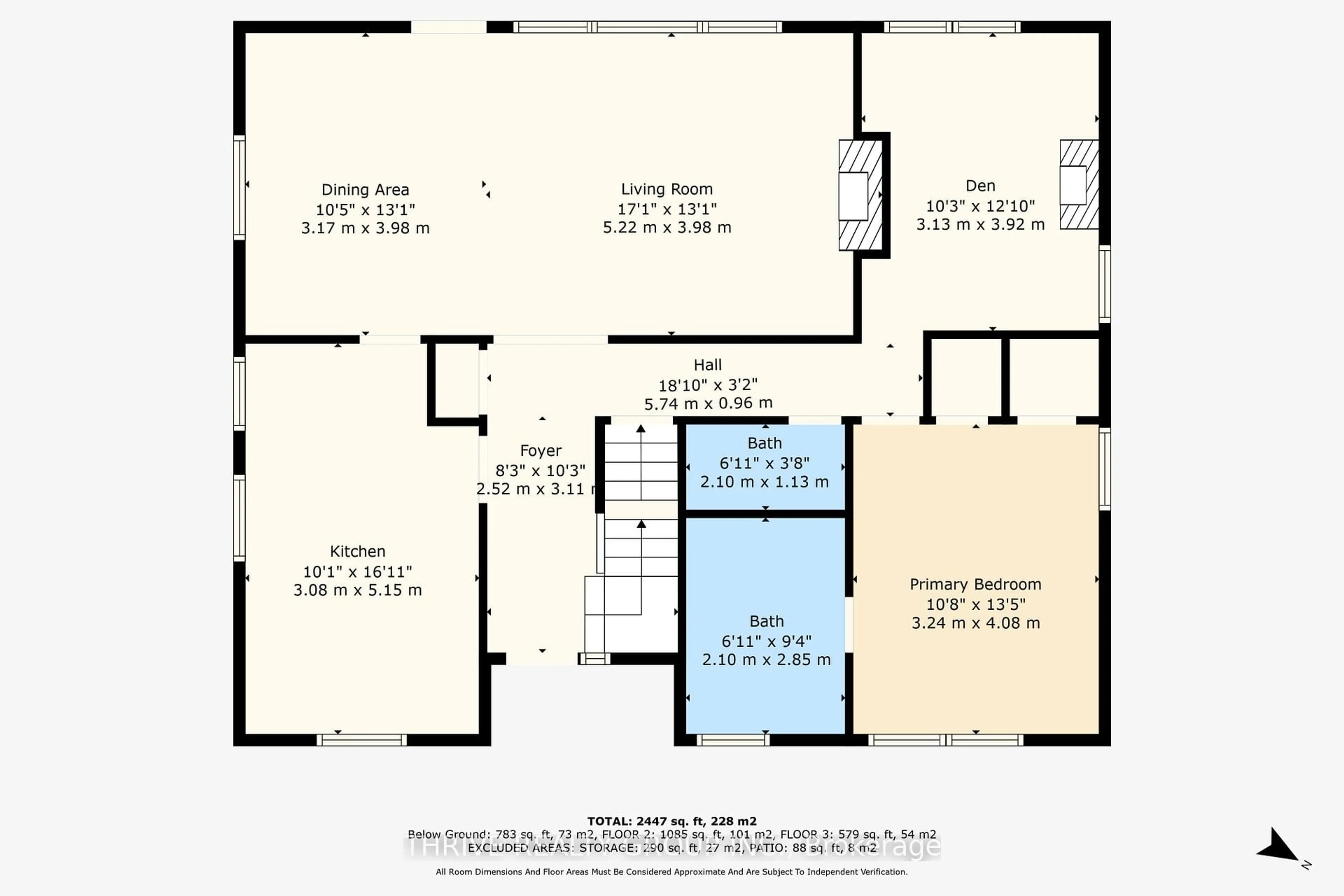 Floor plan for 17 Croxton Rd, London South Ontario N6C 3T5
