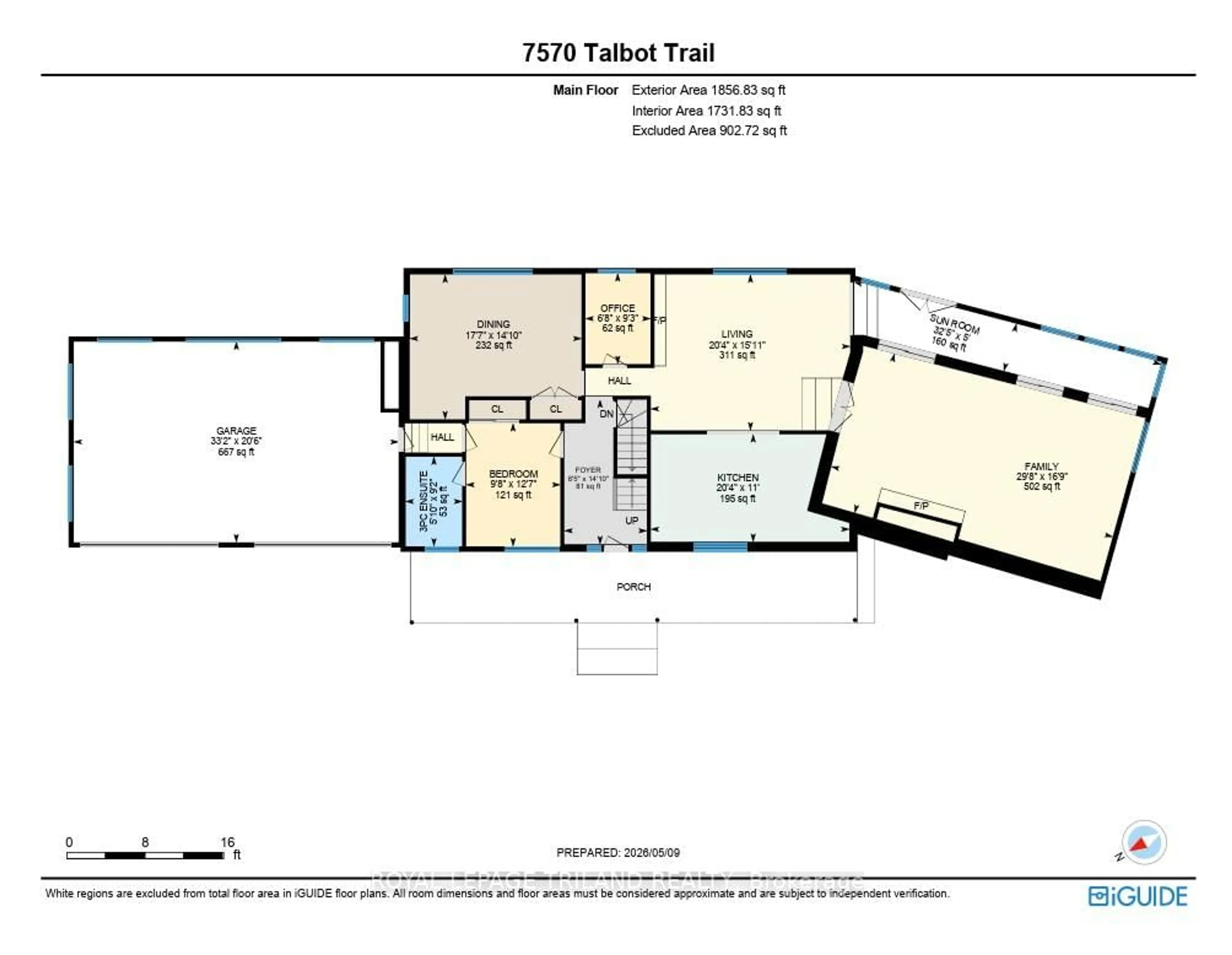 Floor plan for 7570 Talbot Tr, Chatham-Kent Ontario N0P 1A0