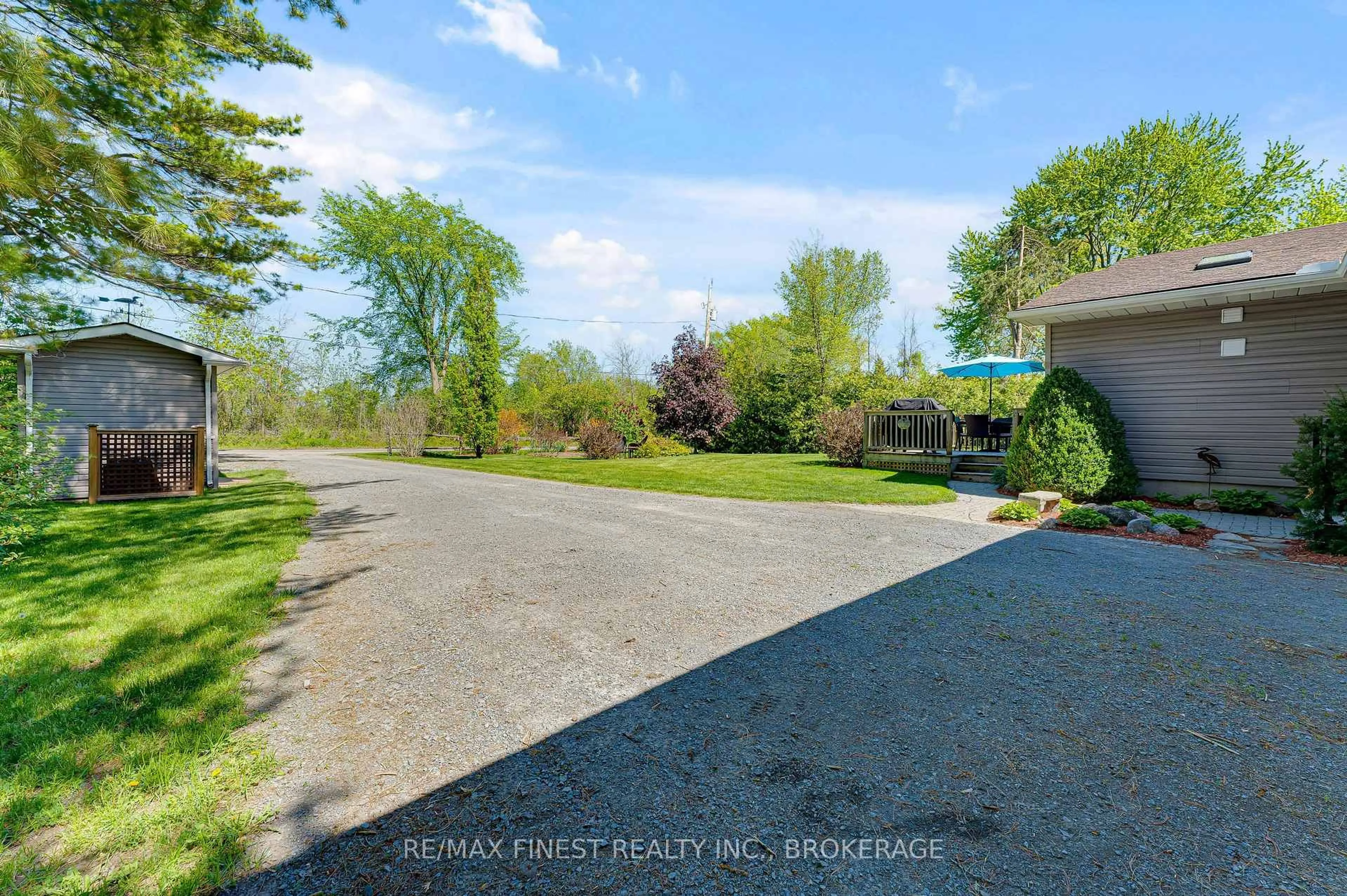 A pic from outside/outdoor area/front of a property/back of a property/a pic from drone, unknown for 14 Sunset Lane, Napanee Ontario K7R 3K7