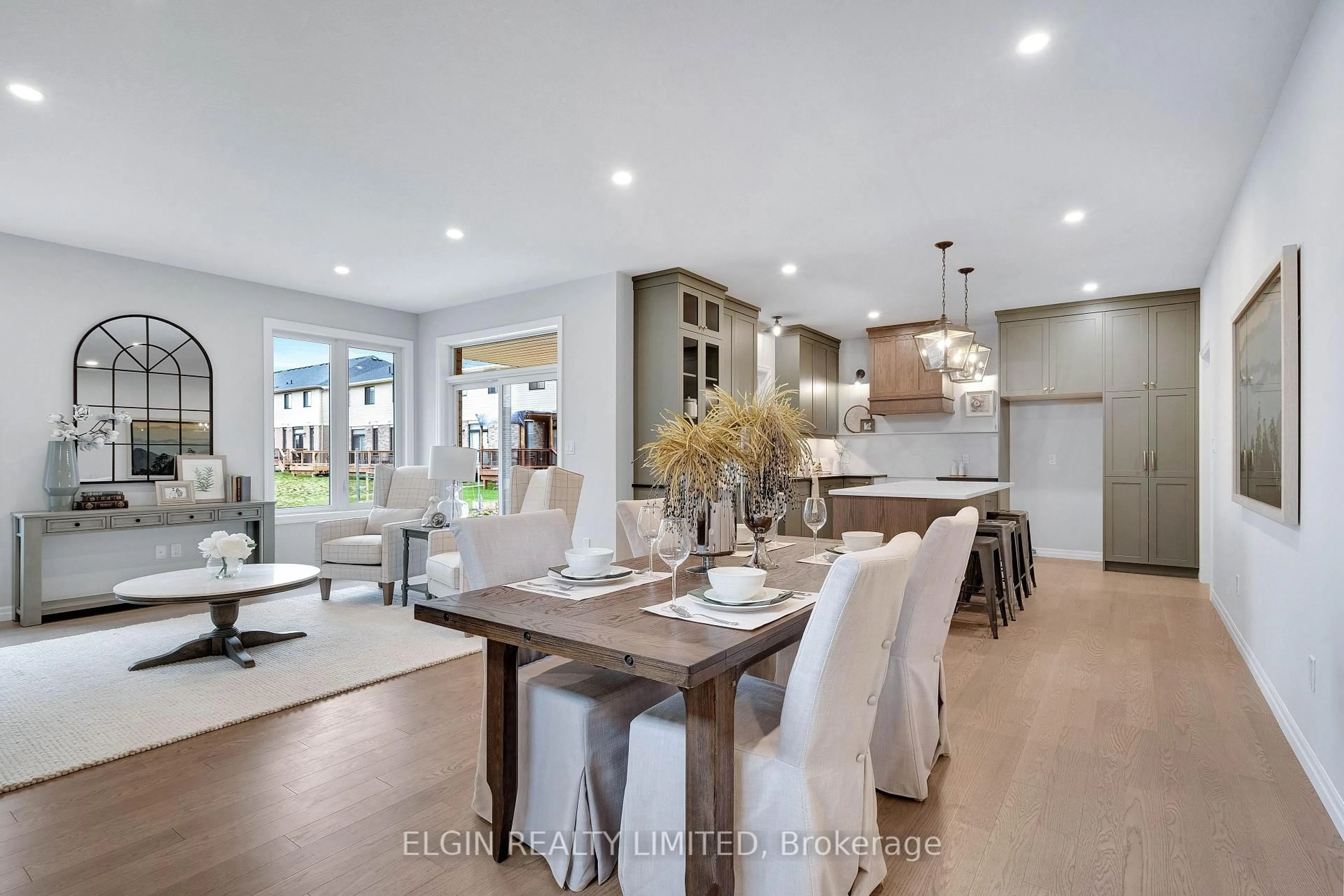 Open concept kitchen, unknown for 6 Keba Cres, Tillsonburg Ontario N4G 0K6