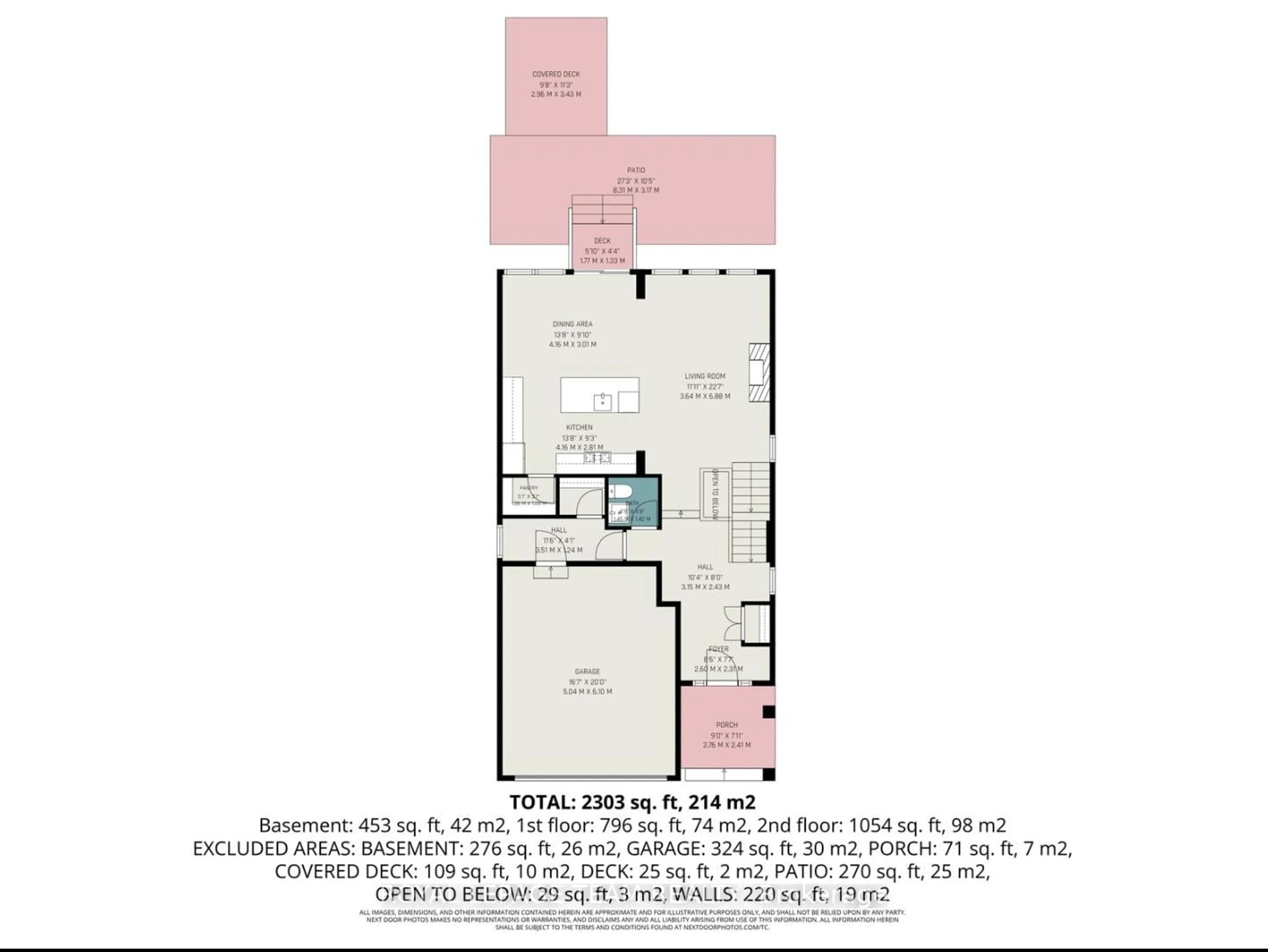 Floor plan for 115 Bonne Renommee Ave, Ottawa Ontario K4A 5J9