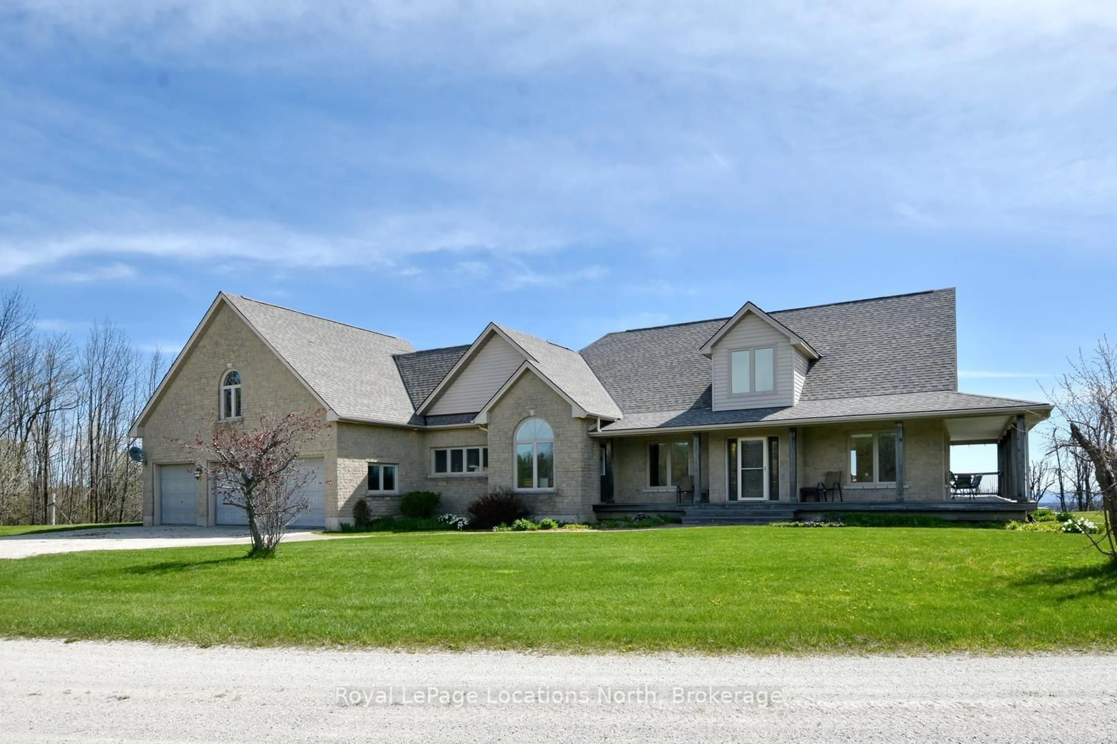 Home with vinyl exterior material, street for 245337 22 Sdrd, Meaford Ontario N4L 1W5