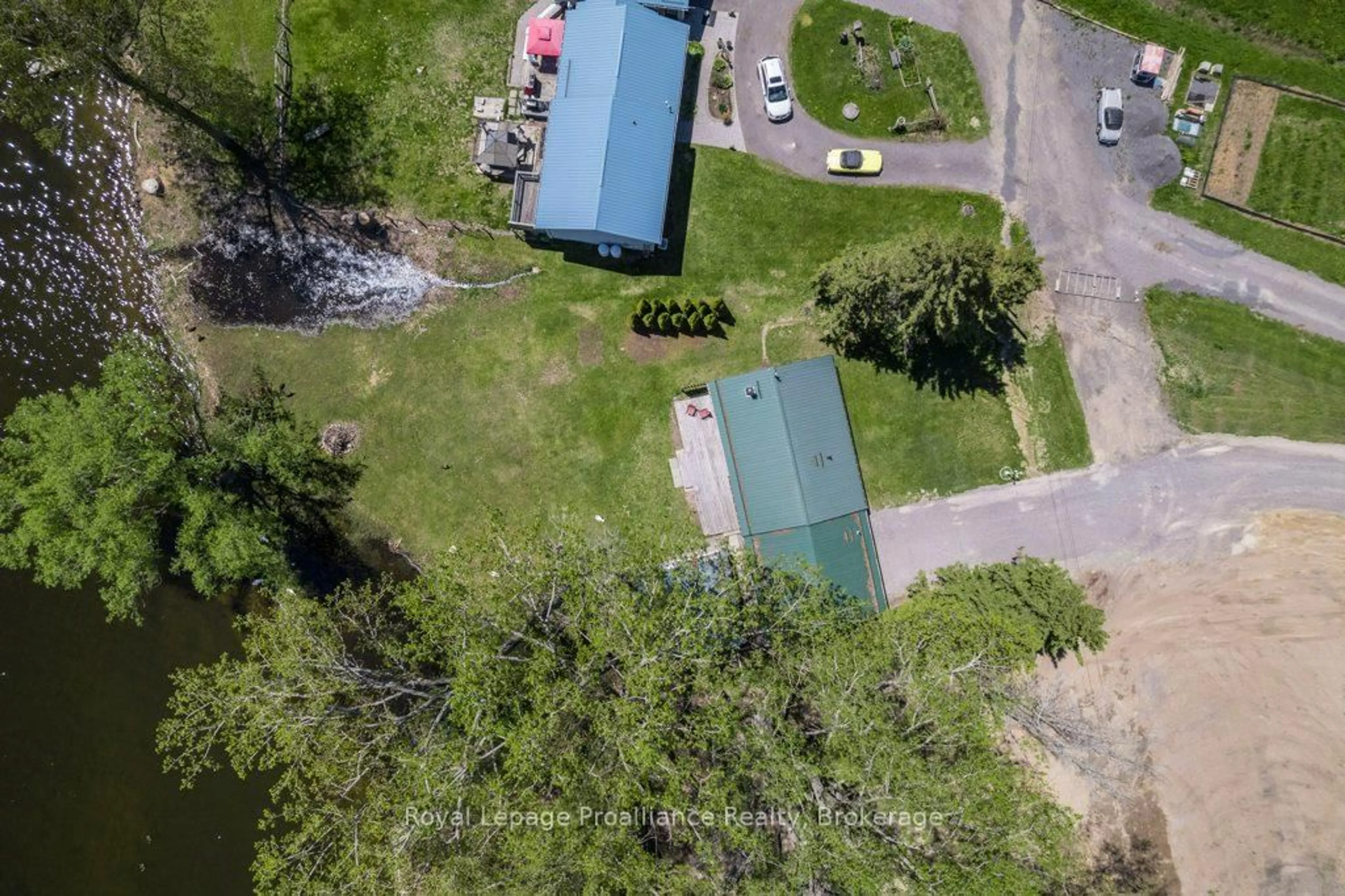 A pic from outside/outdoor area/front of a property/back of a property/a pic from drone, unknown for 22579 Loyalist Pkwy, Quinte West Ontario K8V 5P6