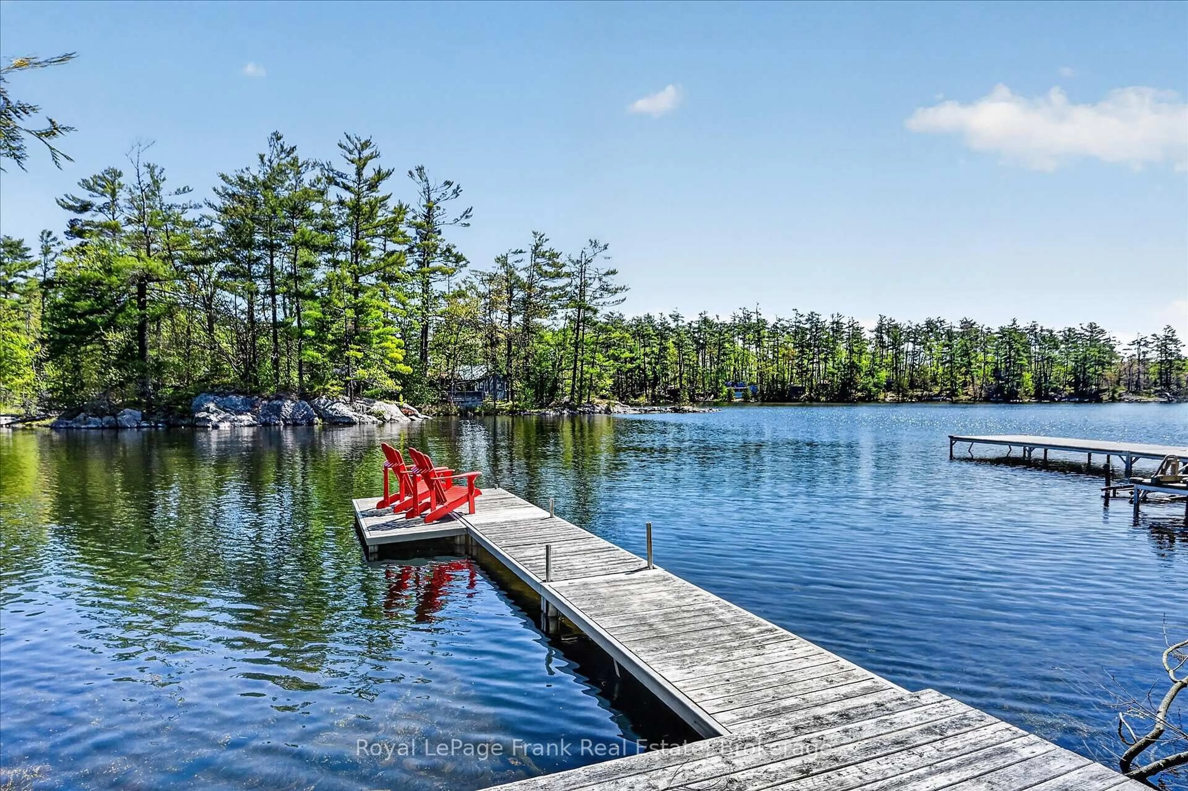 Patio, water/lake/river/ocean view for 2633 Fire Route 49A, Selwyn Ontario K0L 2H0