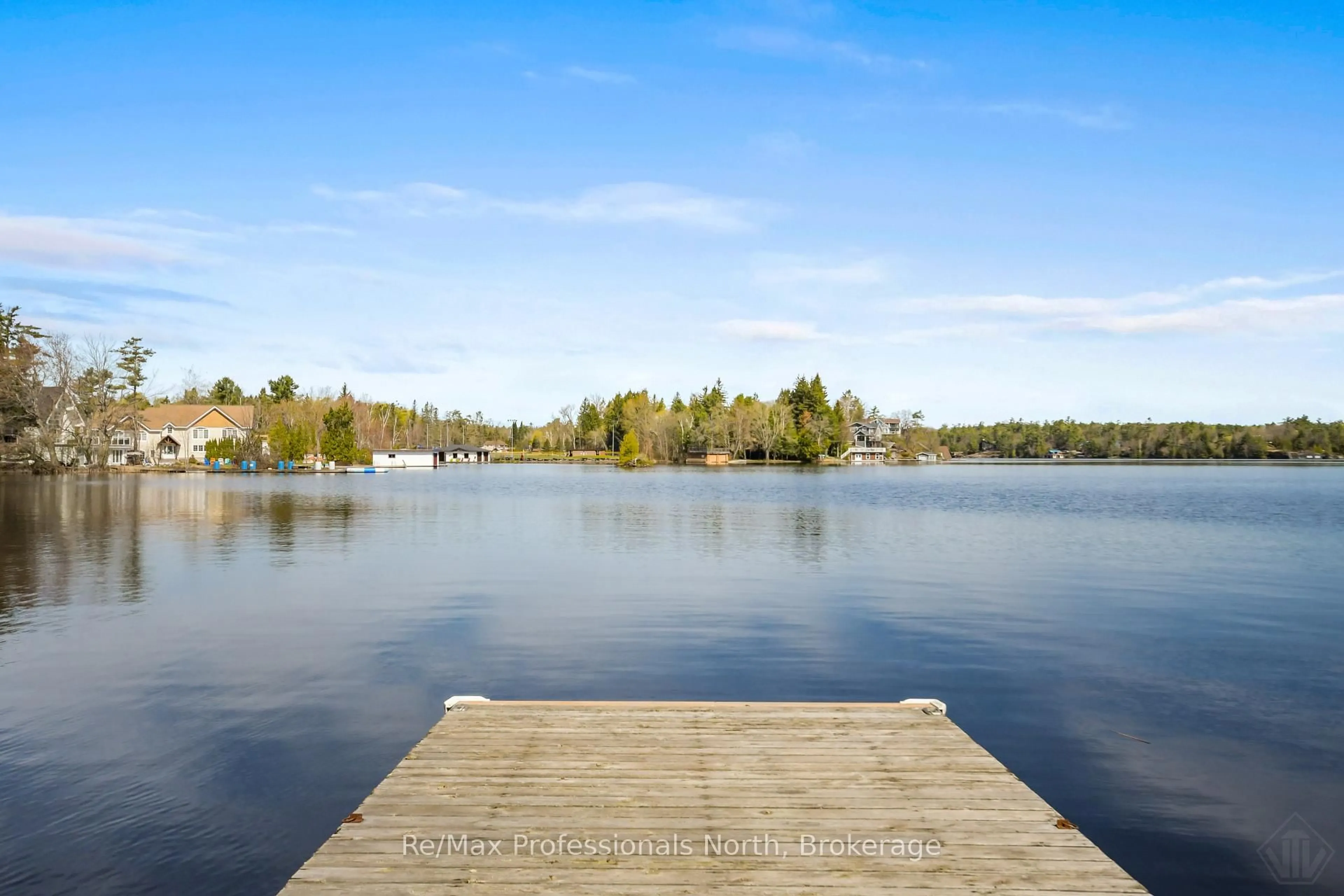 Patio, water/lake/river/ocean view for 355 Loudon Point Rd, Gravenhurst Ontario P1P 1R2