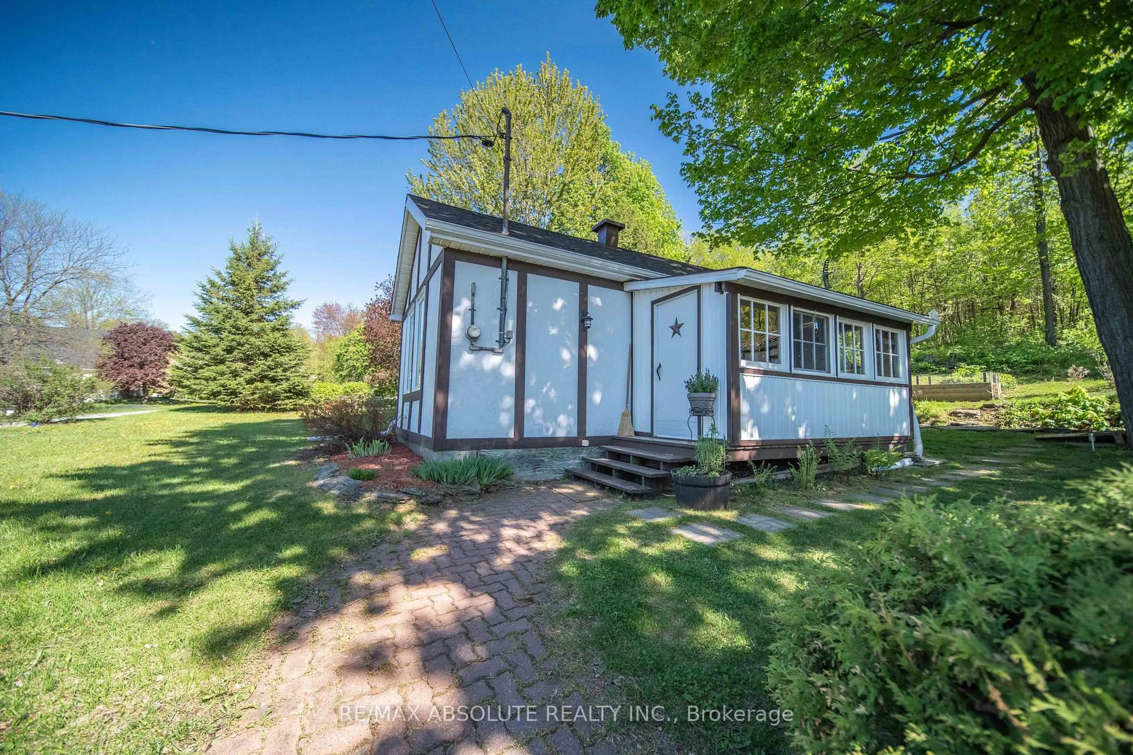 A pic from outside/outdoor area/front of a property/back of a property/a pic from drone, water/lake/river/ocean view for 60 Leclair Road W Rd, Alfred and Plantagenet Ontario K0B 1L0