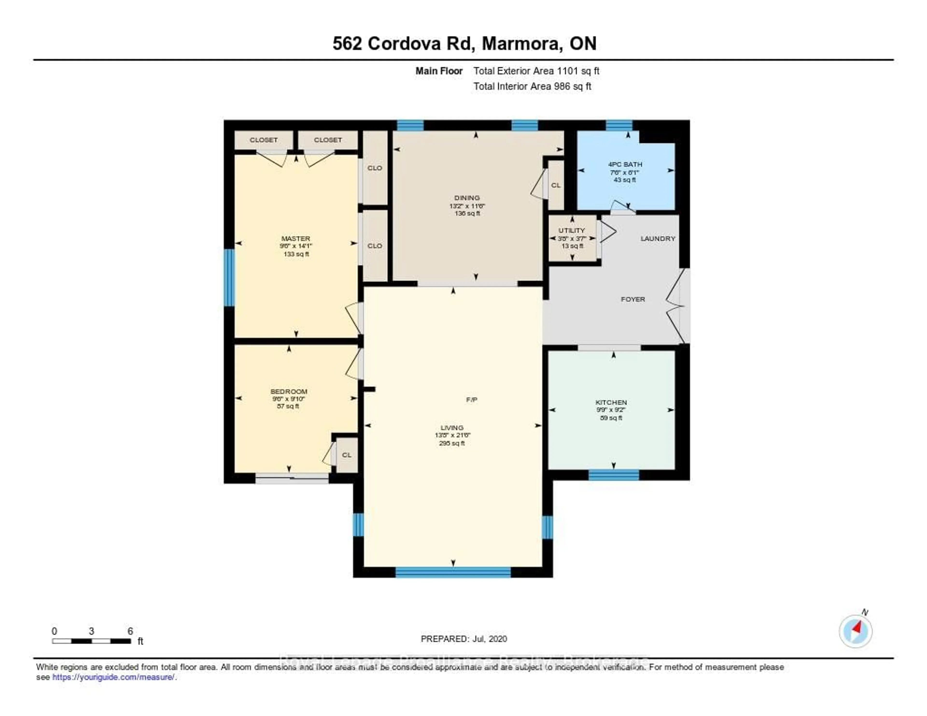 Floor plan for 562 Cordova Rd, Limoges Ontario K0K 2M0