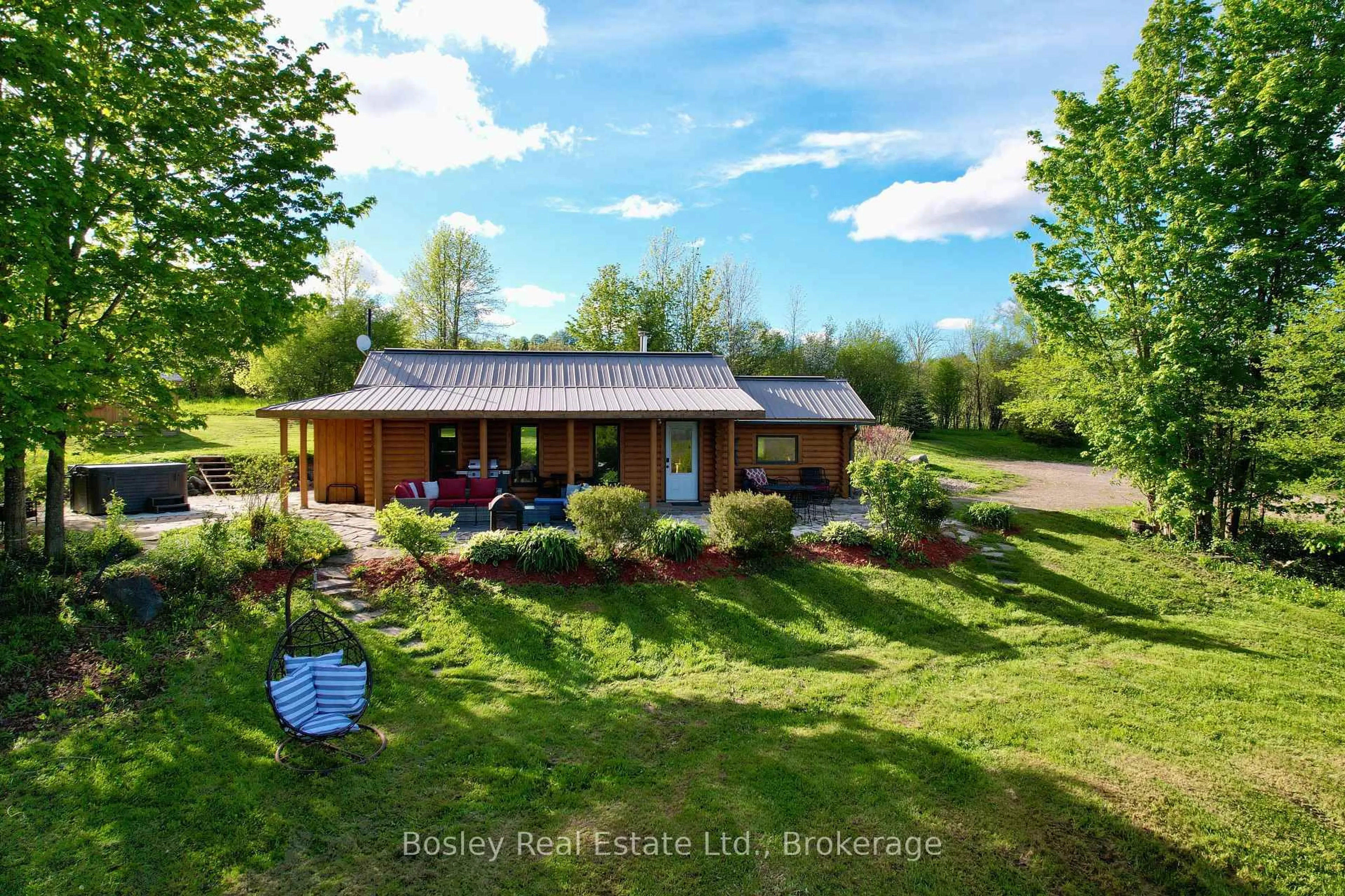 A pic from outside/outdoor area/front of a property/back of a property/a pic from drone, unknown for 316270 3RD LINE C, Grey Highlands Ontario N0H 1N0