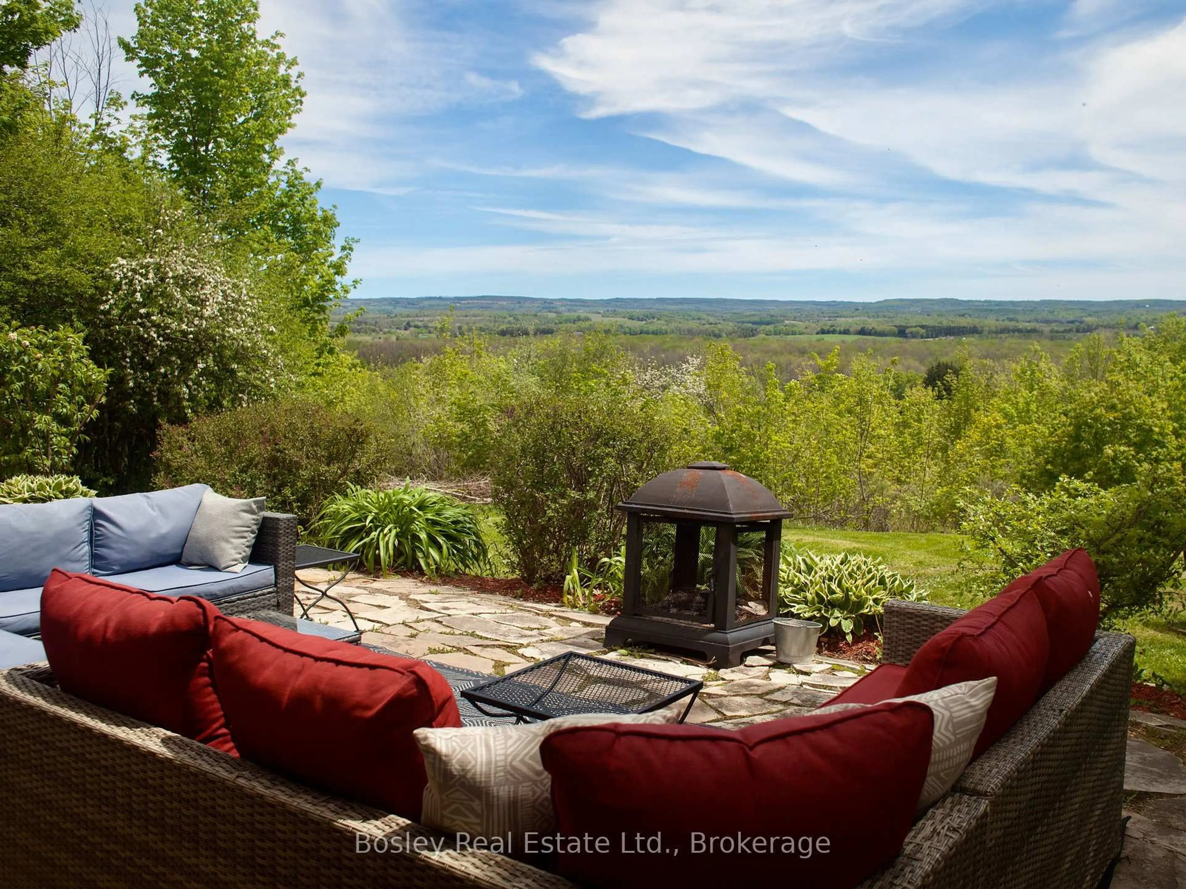Patio, water/lake/river/ocean view for 316270 3RD LINE C, Grey Highlands Ontario N0H 1N0
