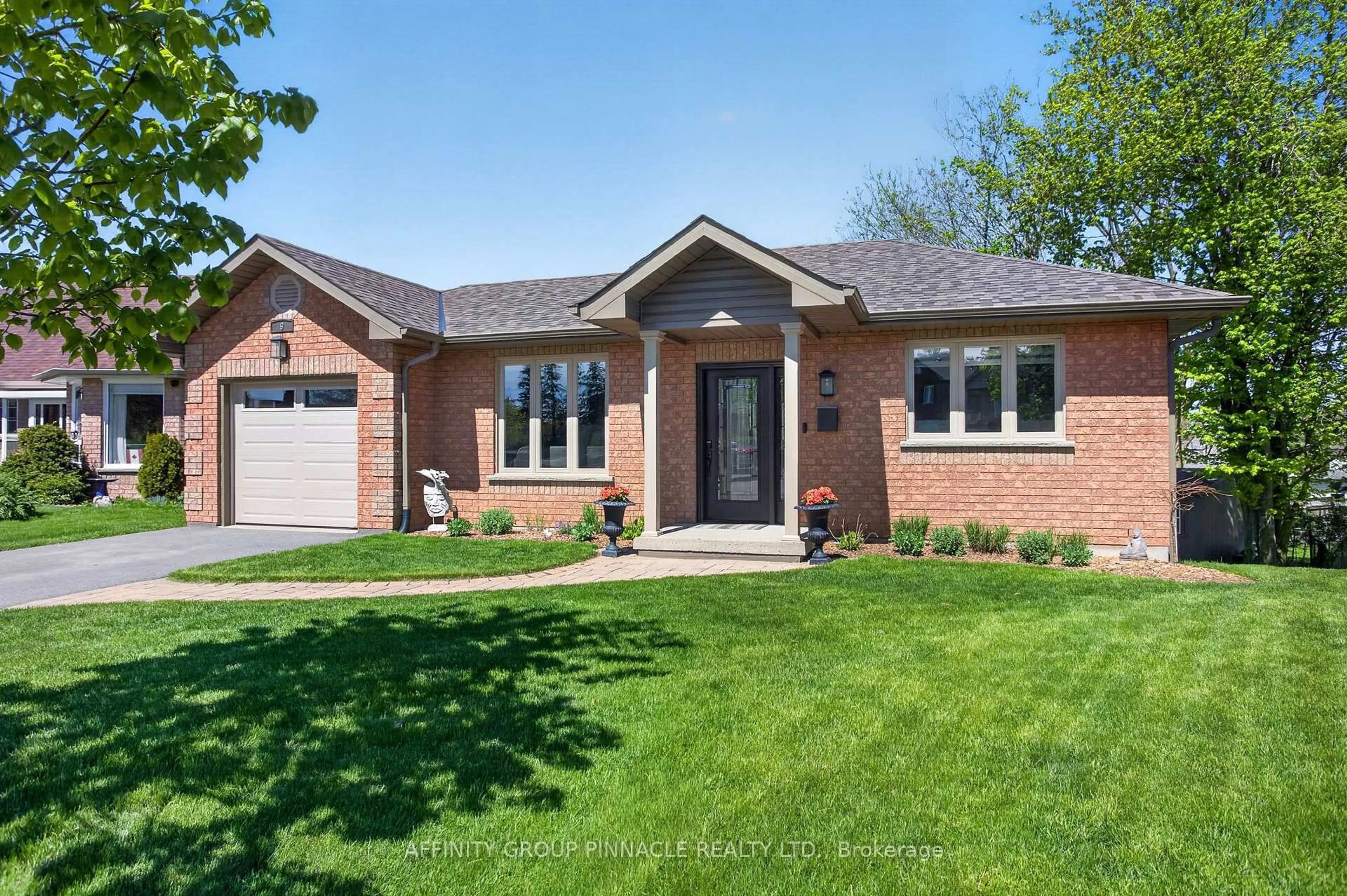 Home with brick exterior material, street for 9 O'Connell Crt, Kawartha Lakes Ontario K9V 5Y1