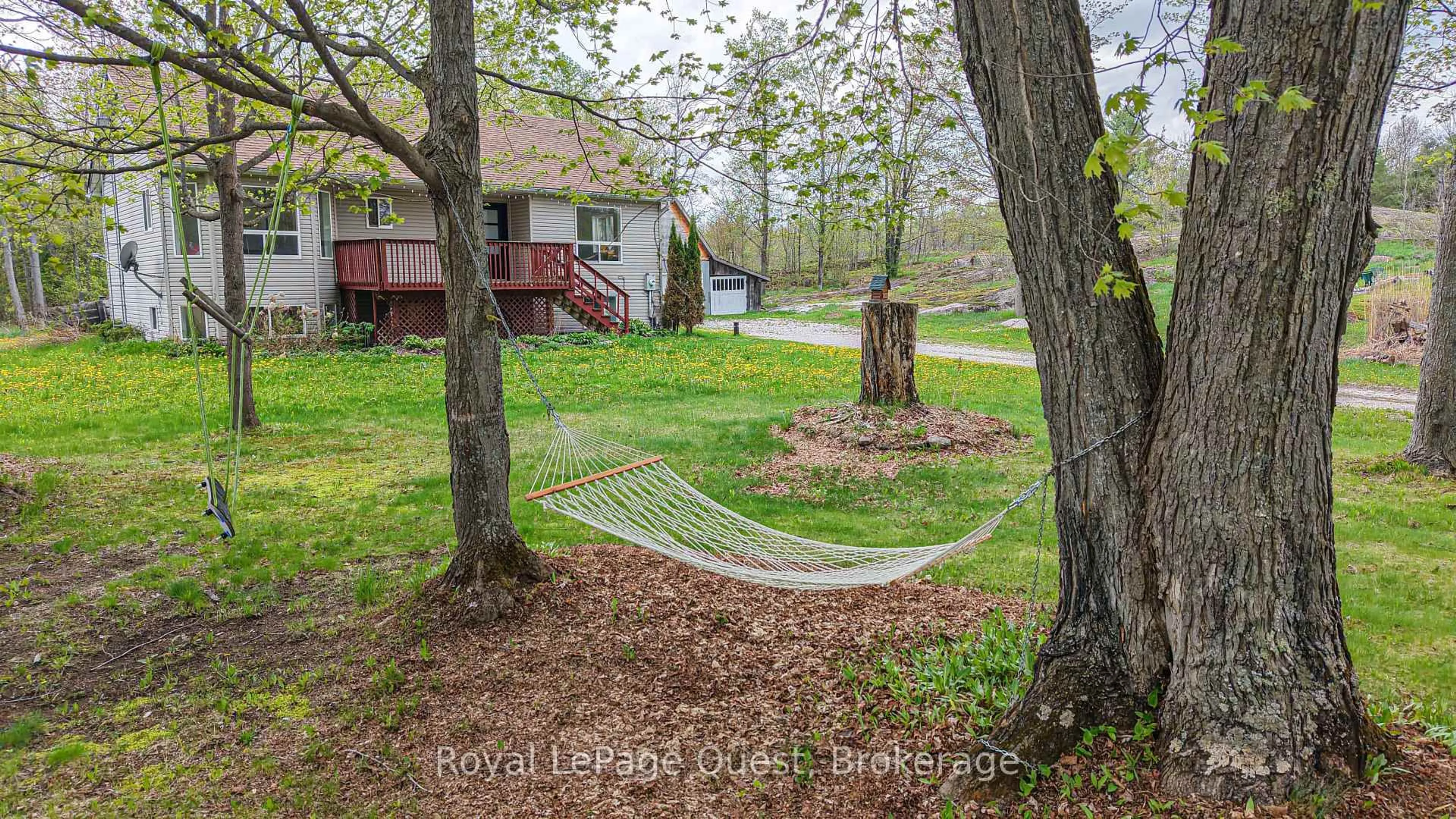 Patio, forest/trees view for 137 Morton Lane, Kawartha Lakes Ontario L0K 1W0
