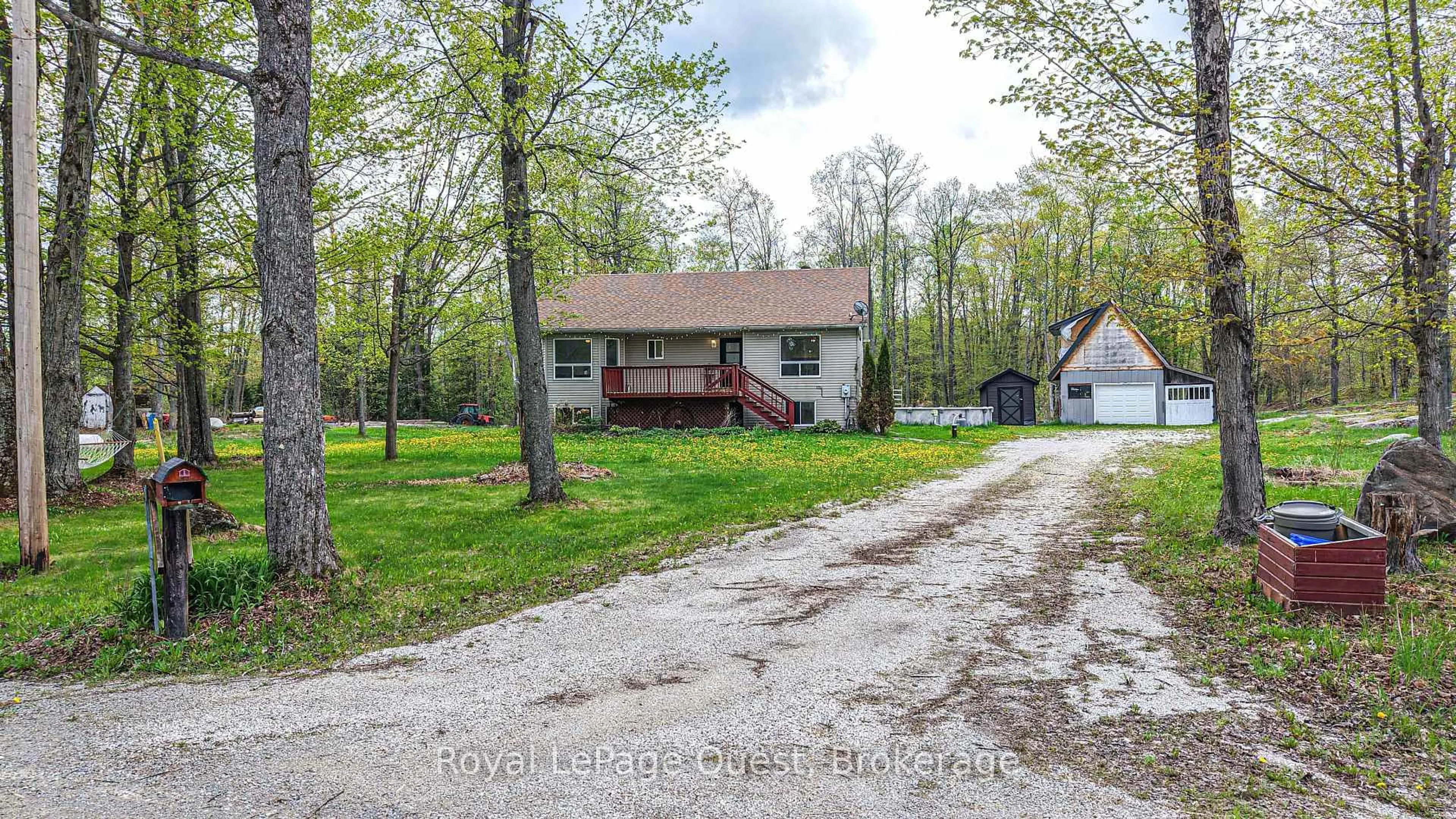 A pic from outside/outdoor area/front of a property/back of a property/a pic from drone, street for 137 Morton Lane, Kawartha Lakes Ontario L0K 1W0
