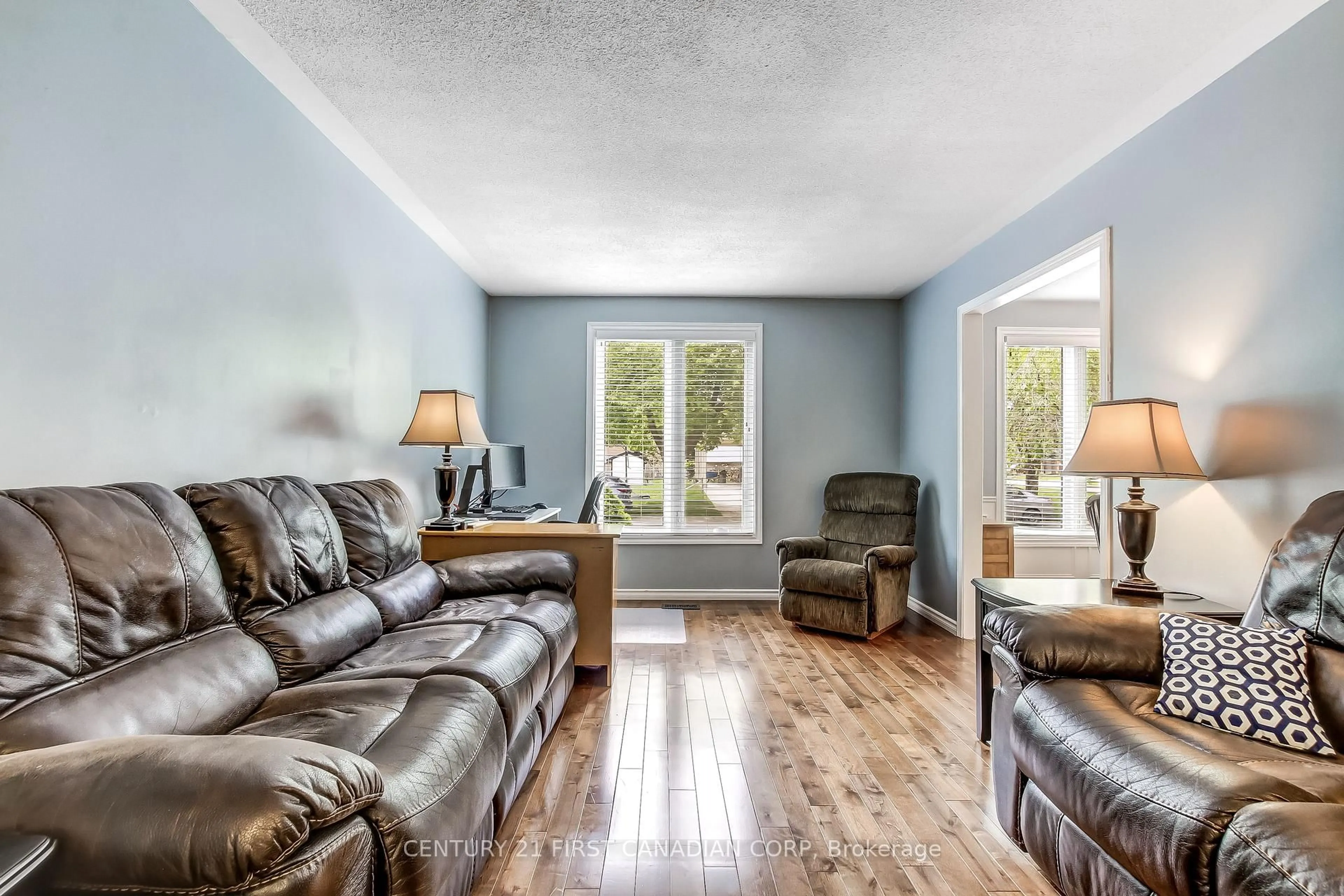 Living room with furniture, unknown for 74 Winding Way Cres, London North Ontario N6G 3G2
