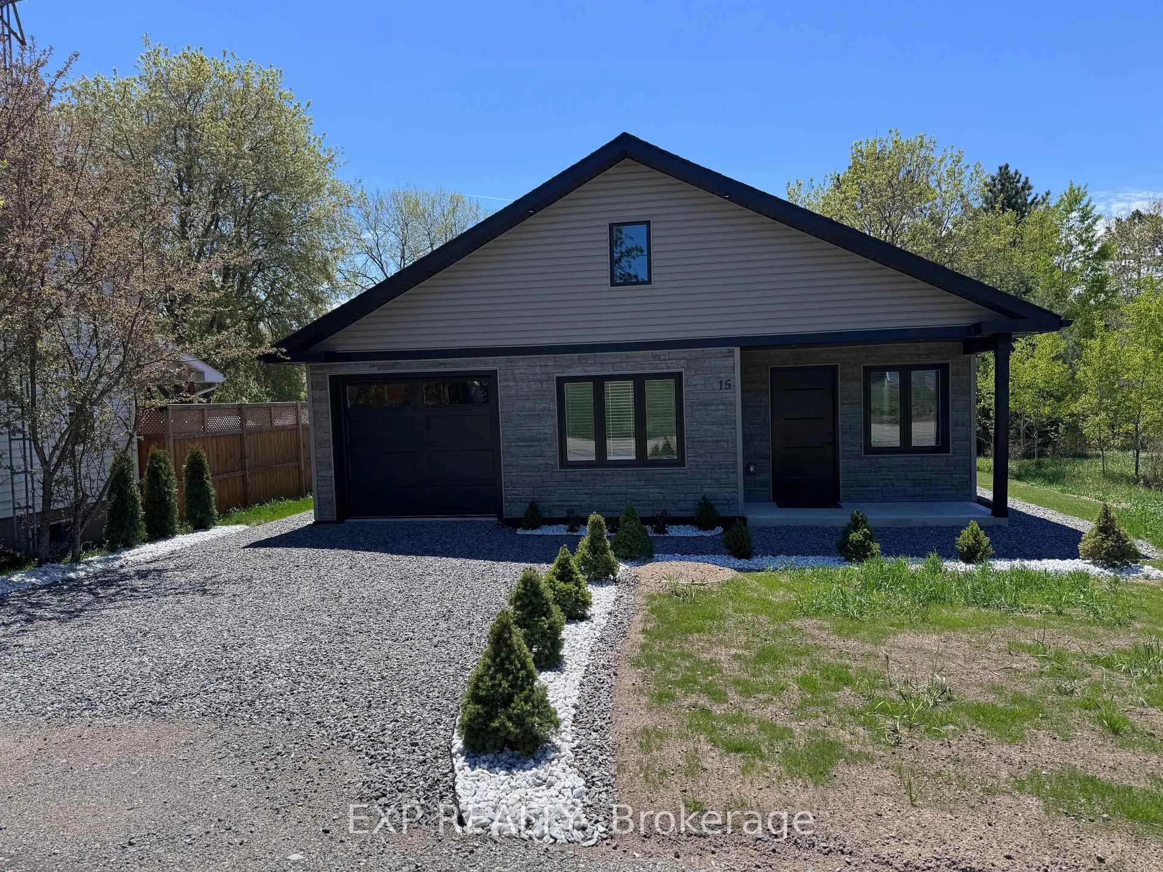Home with brick exterior material, street for 15 Zilney St, Barry's Bay Ontario K0J 1B0