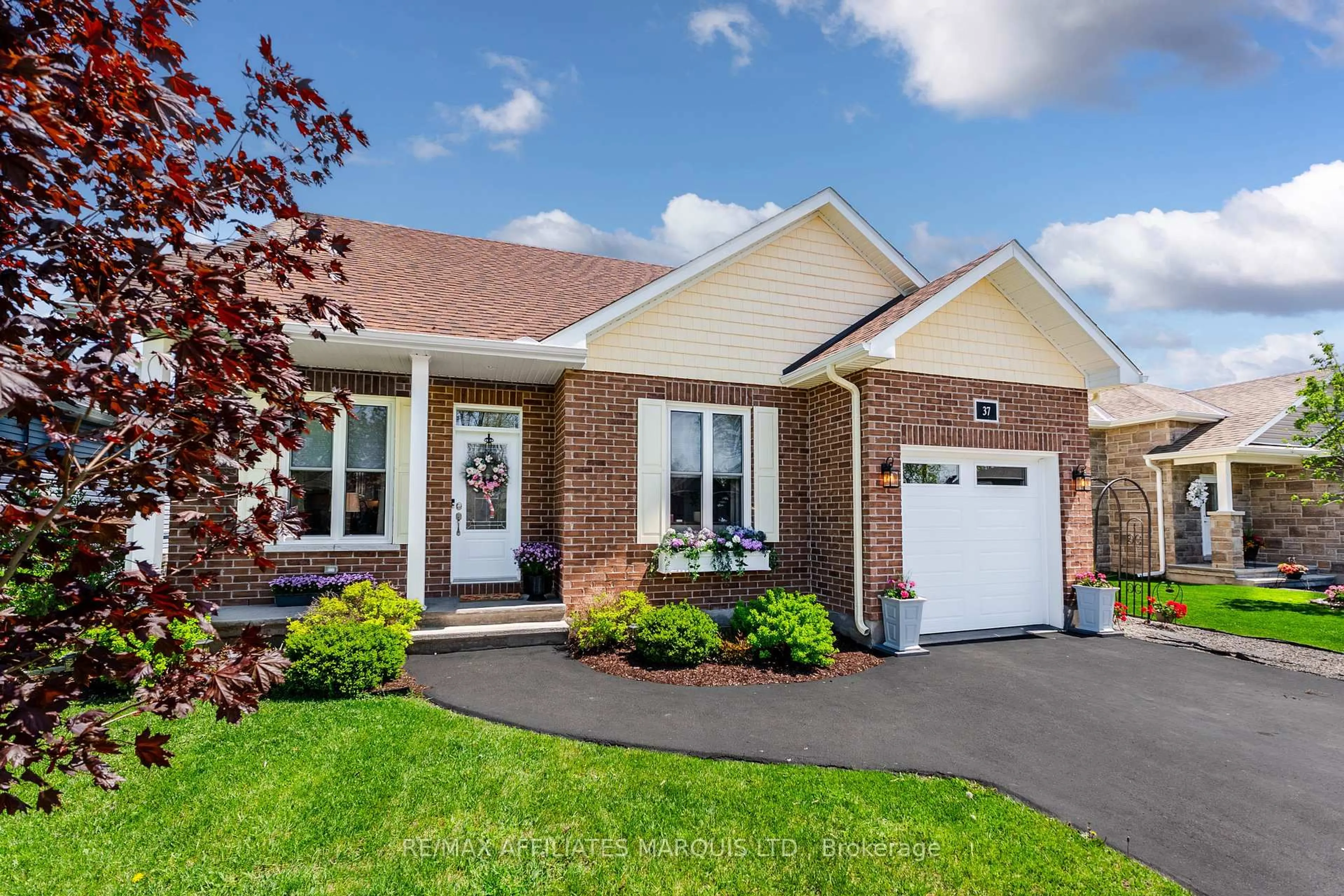 Home with brick exterior material, street for 37 Eleanor Dr, South Stormont Ontario K0C 1P0