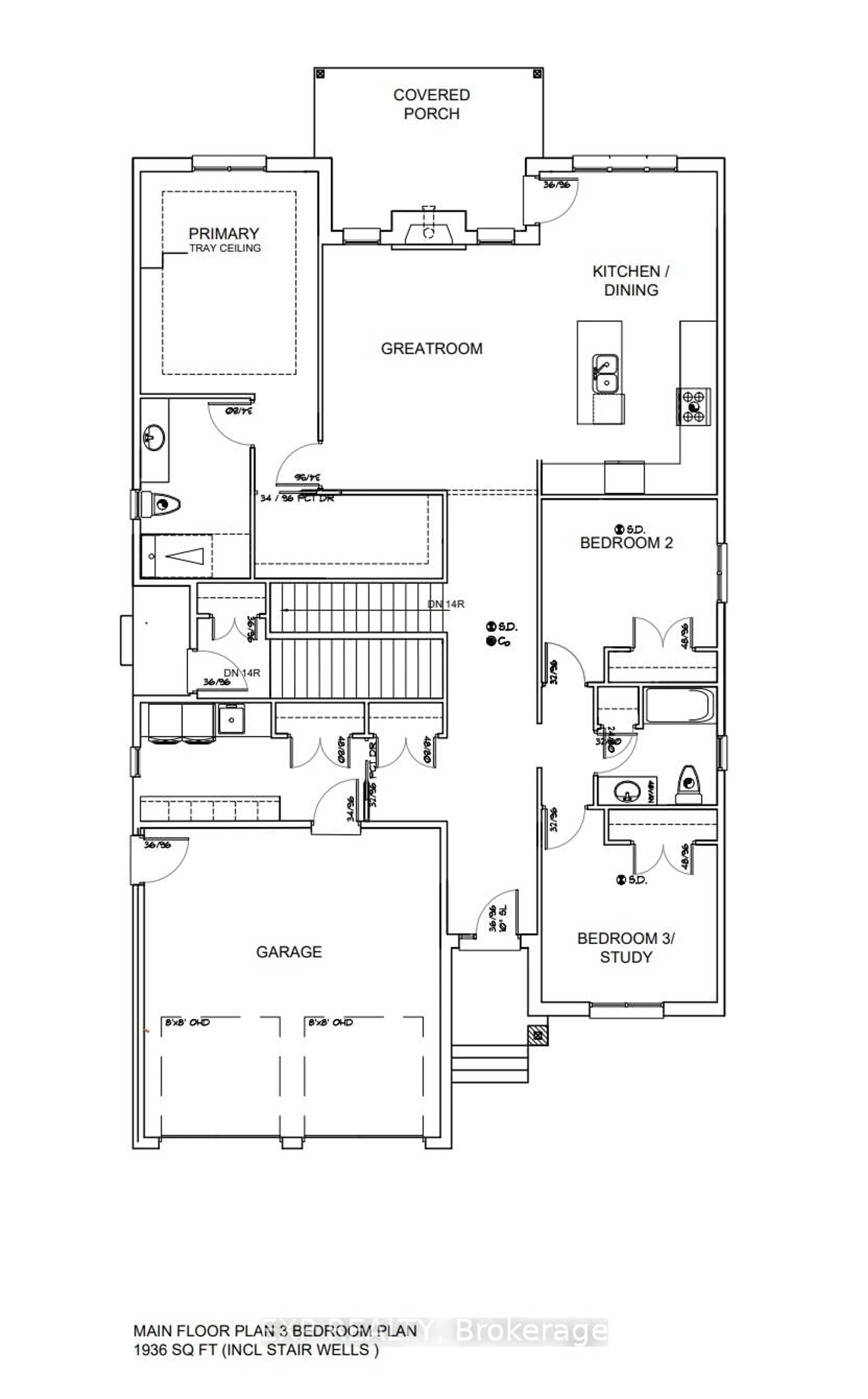 Floor plan for 404 Erie St, Warwick Ontario N0M 2S0