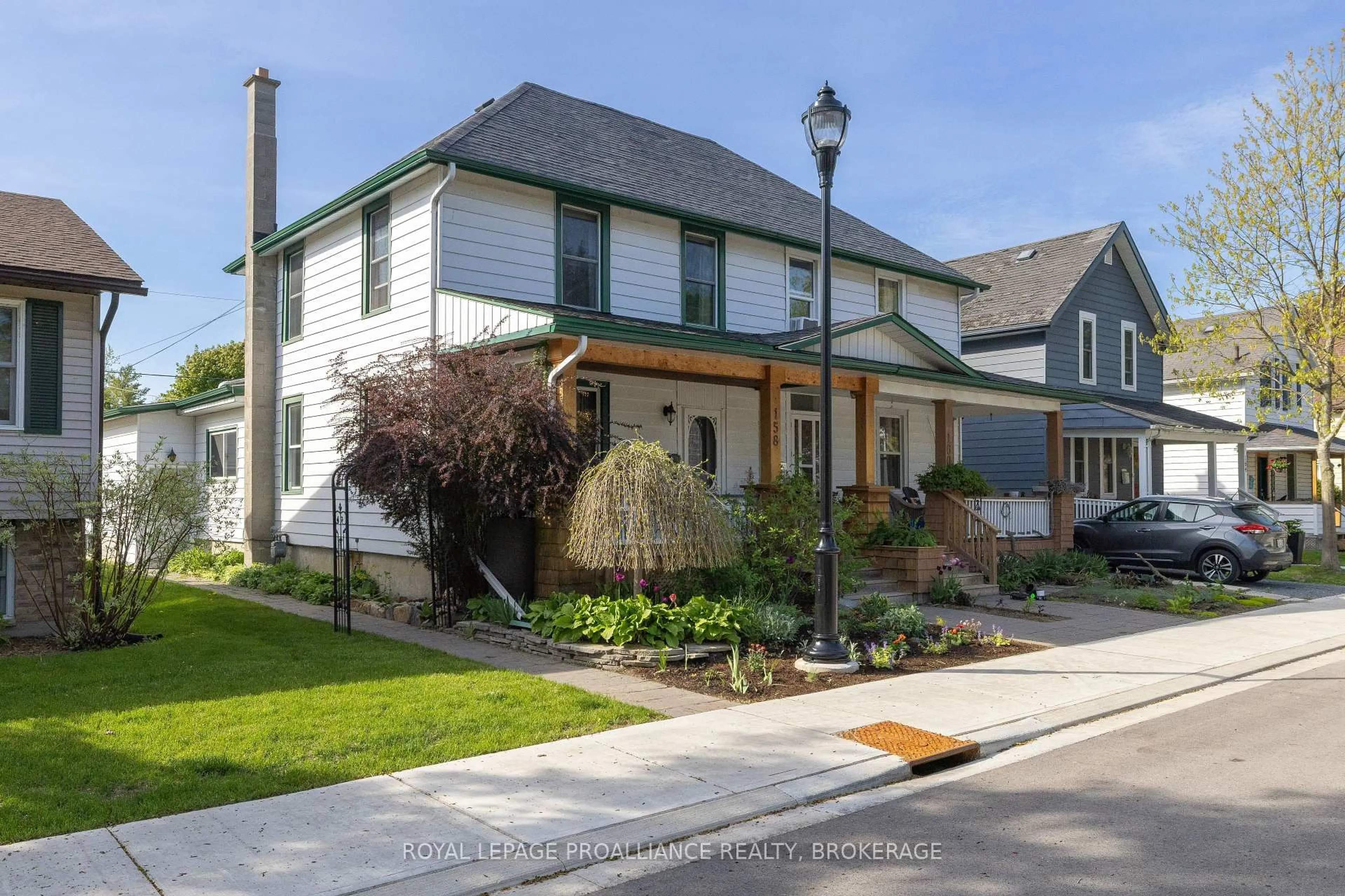 Home with brick exterior material, street for 158 Arthur St, Gananoque Ontario K7G 1A9