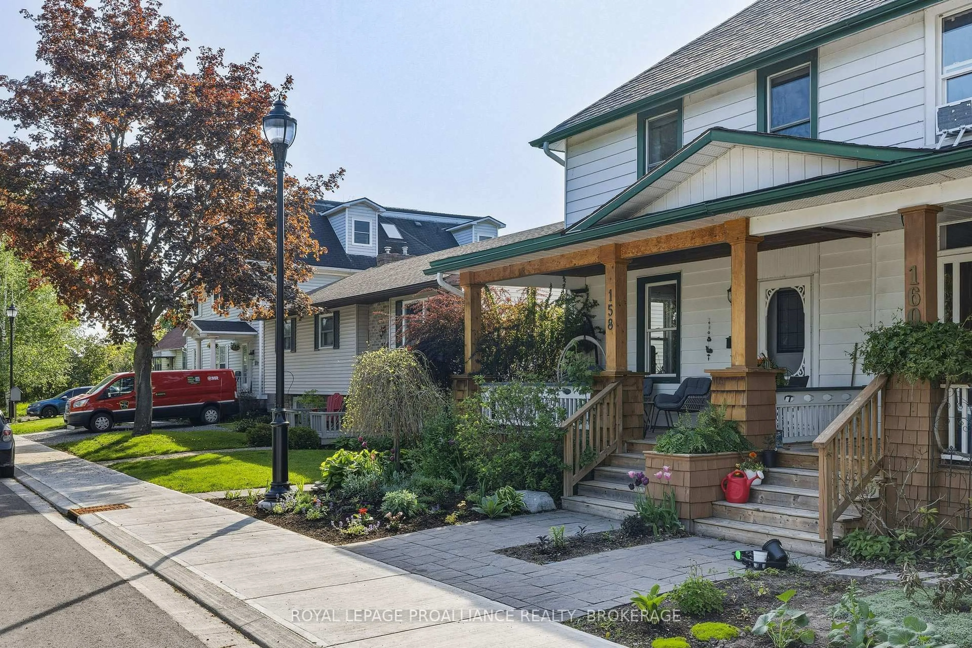 Home with brick exterior material, street for 158 Arthur St, Gananoque Ontario K7G 1A9