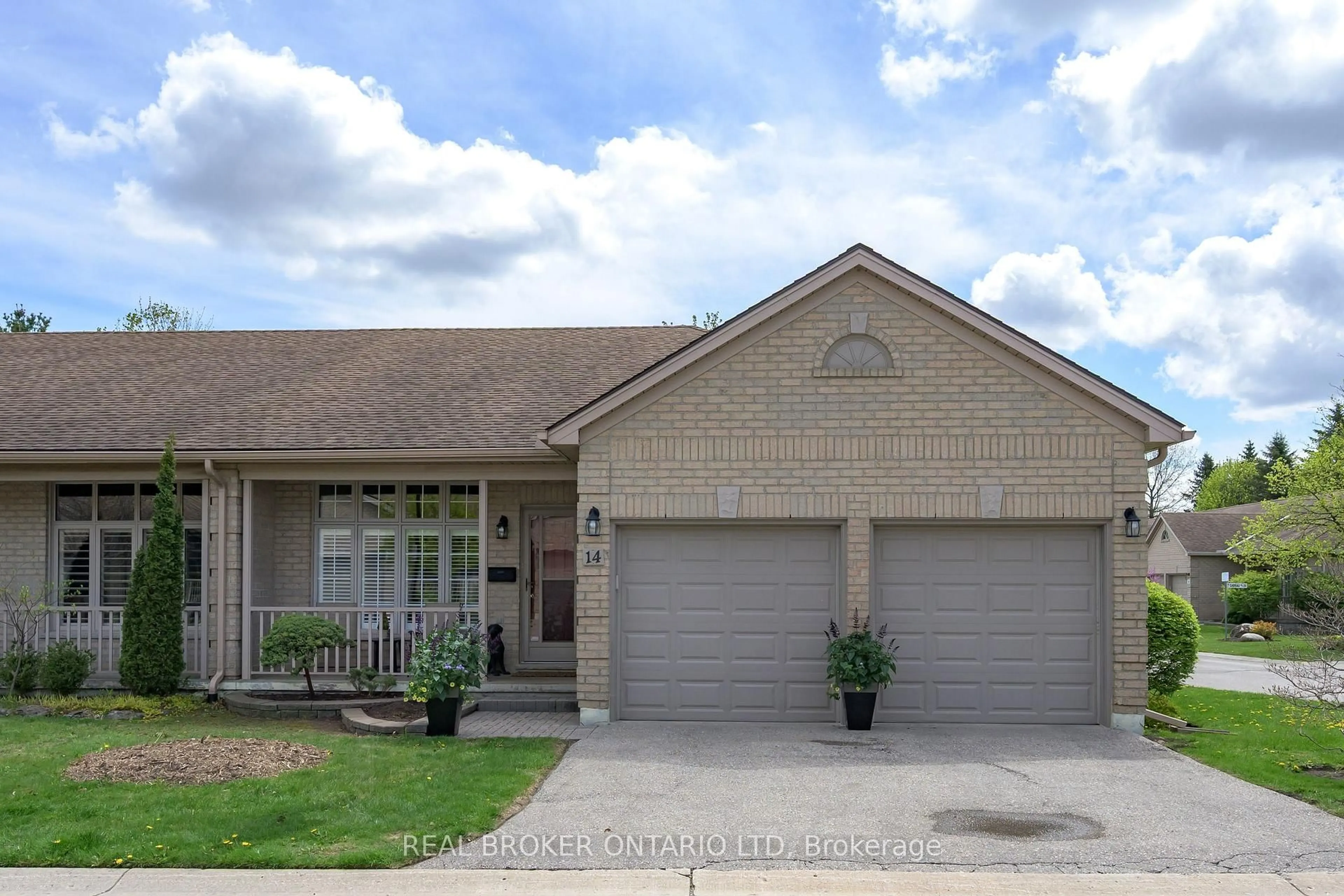 Home with brick exterior material, street for 9 Cadeau Terr #14, London South Ontario N6K 4T5