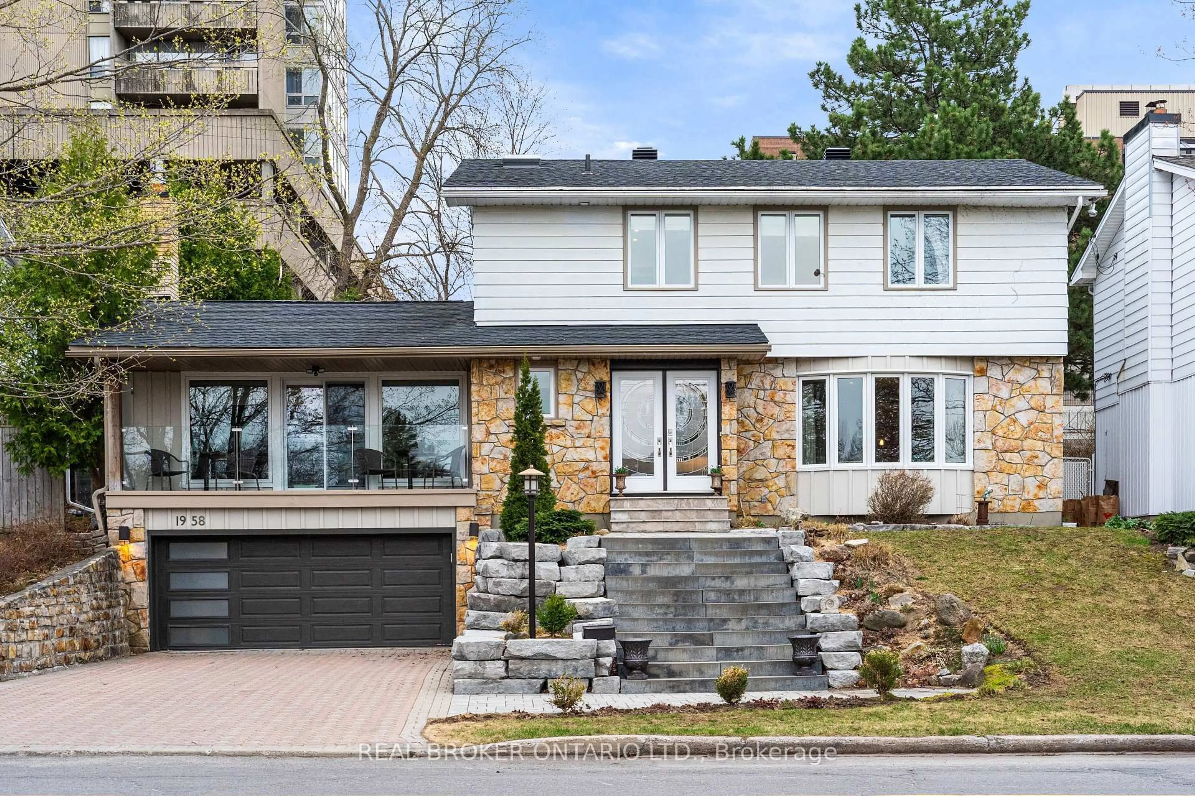 Home with brick exterior material, street for 1958 Neepawa Ave, Ottawa Ontario K2A 3L5