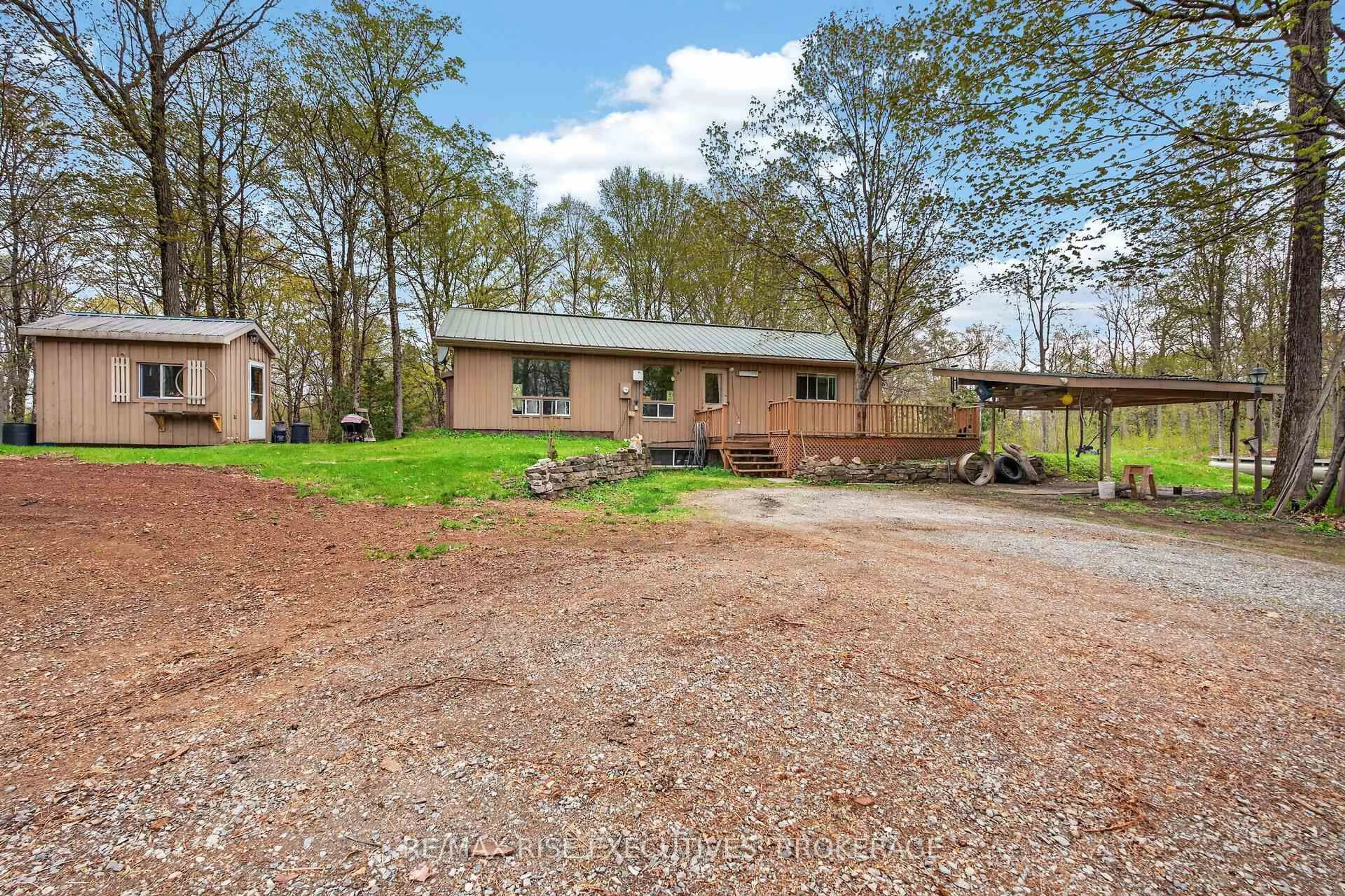 A pic from outside/outdoor area/front of a property/back of a property/a pic from drone, unknown for 750 Christie Lake North Shore Rd, Perth Ontario K7H 3C6