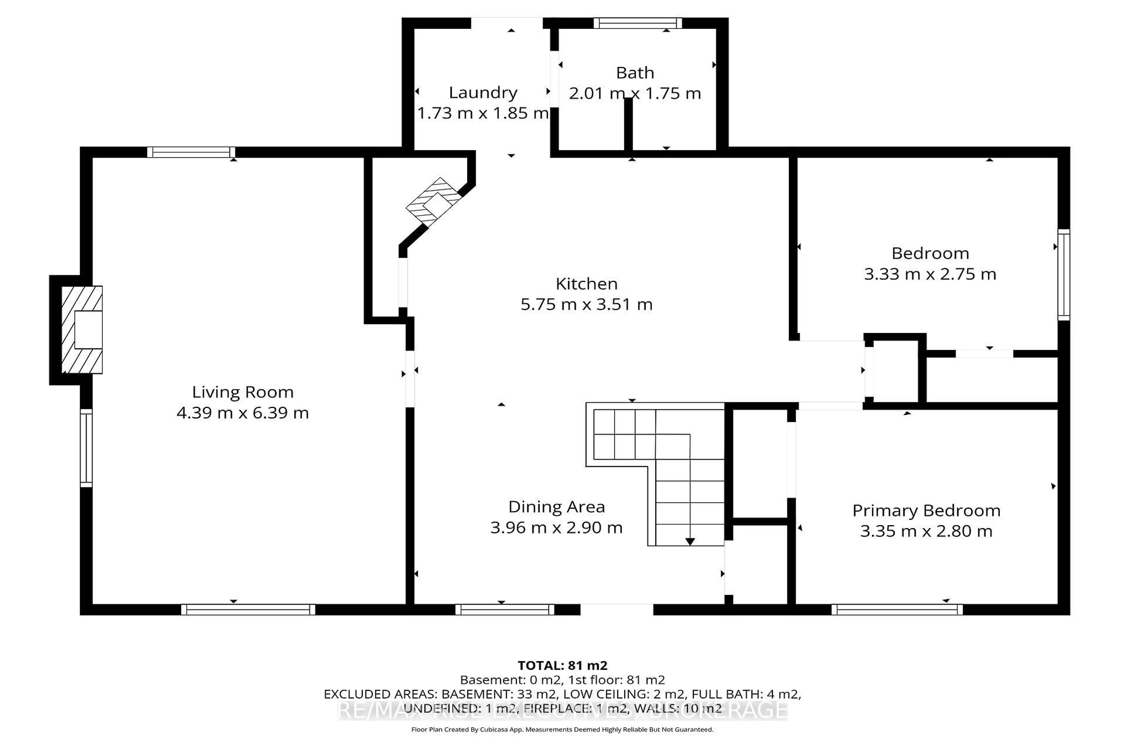 Floor plan for 750 Christie Lake North Shore Rd, Perth Ontario K7H 3C6