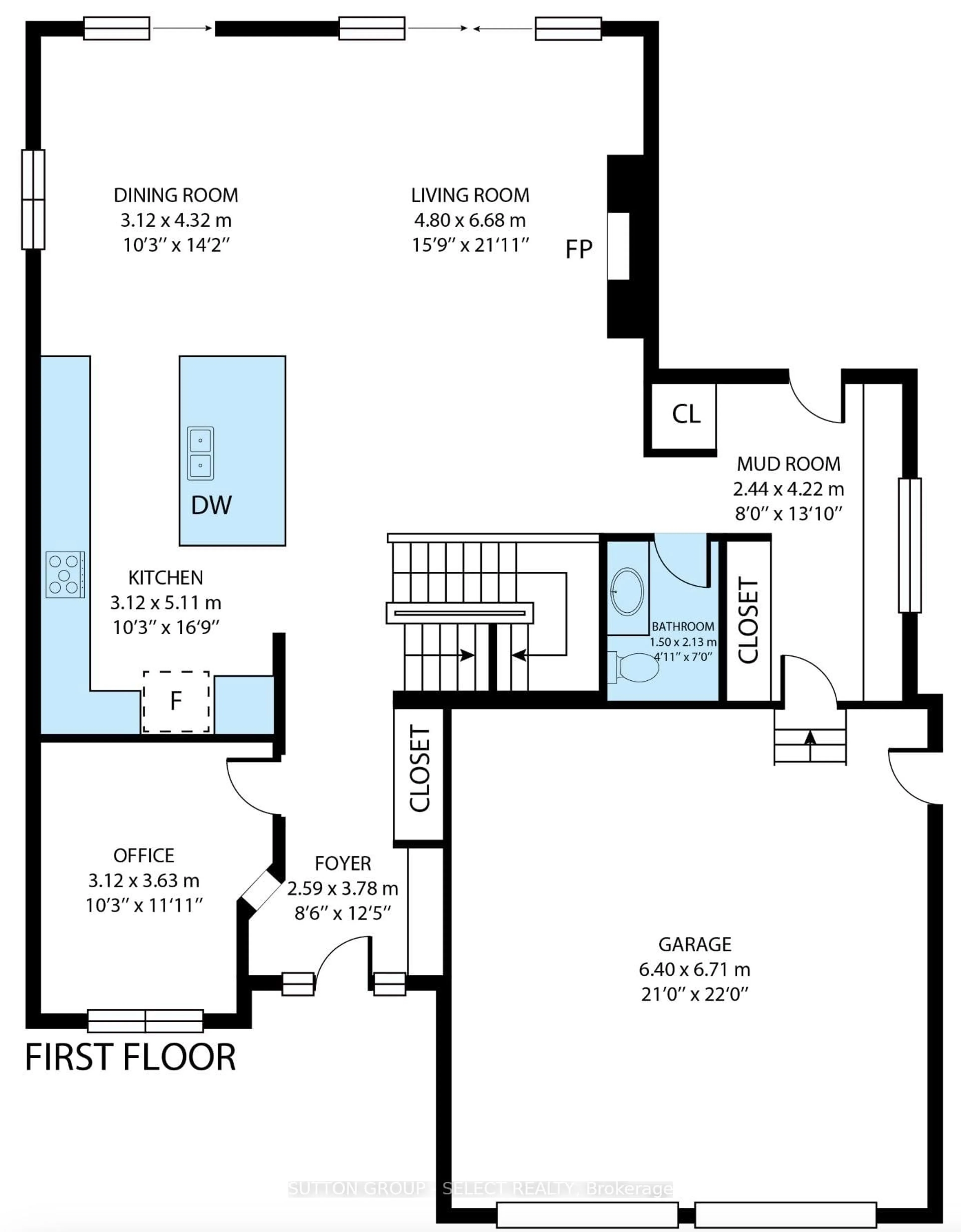 Floor plan for 761 Hickorystick Key, London North Ontario N6G 0M9