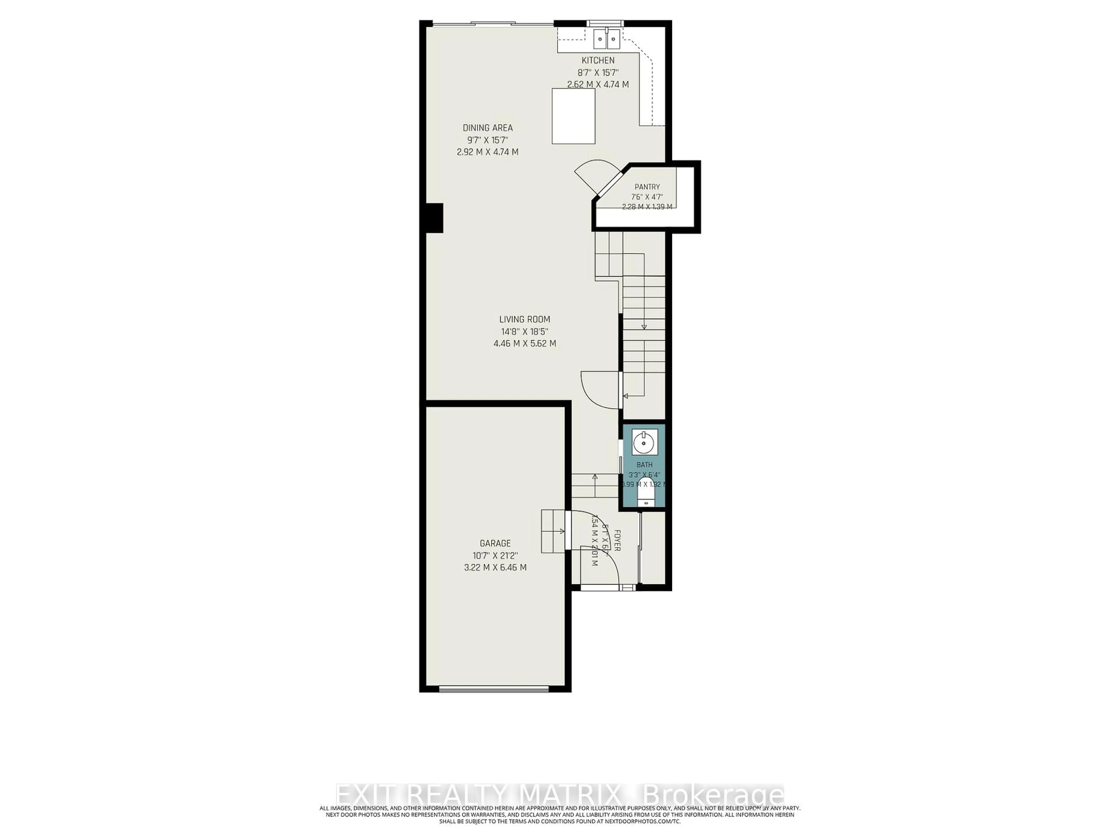 Floor plan for 533 Regina St, Russell Ontario K0A 1W0