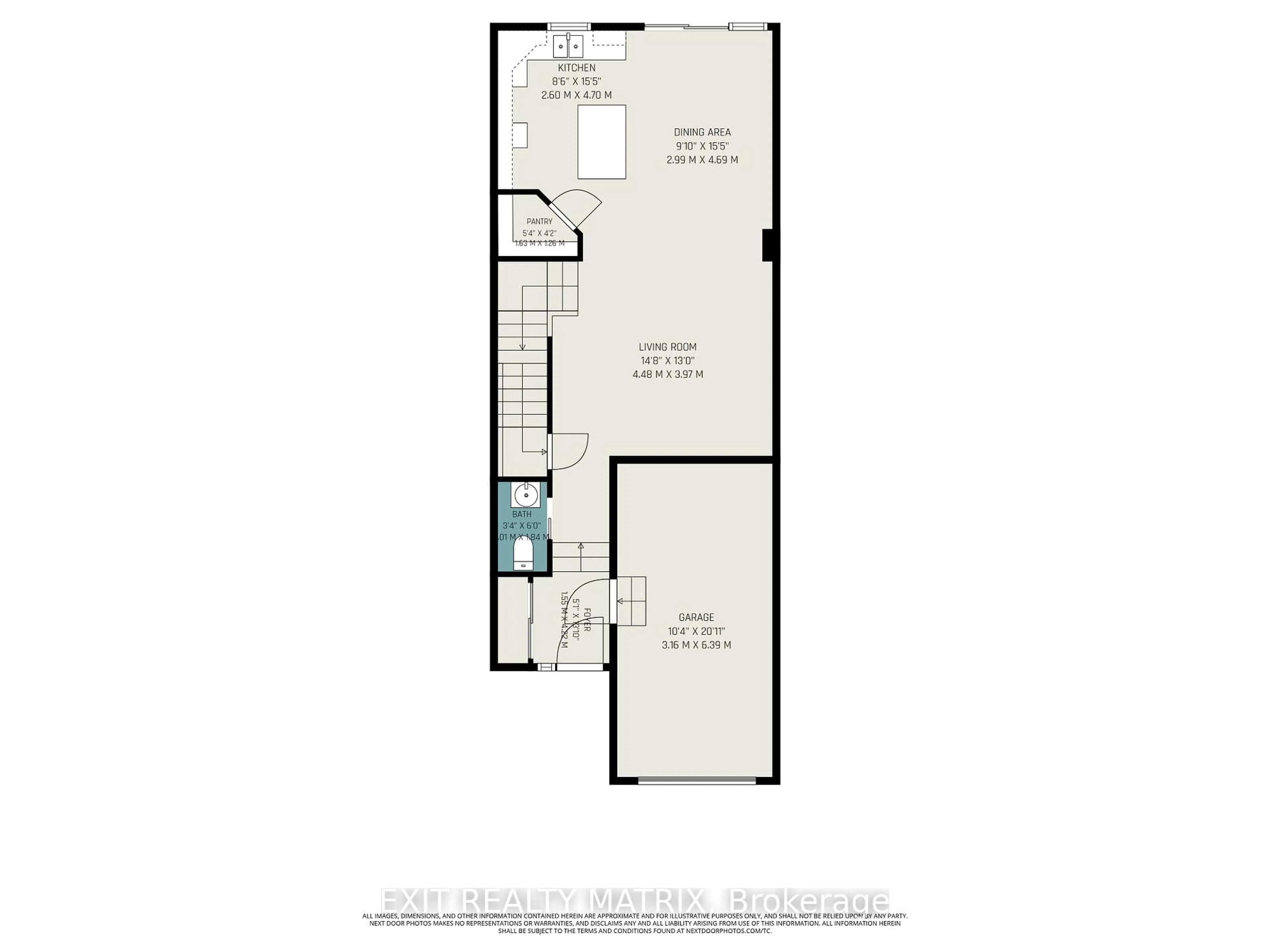 Floor plan for 531 Regina St, Russell Ontario K0A 1W0