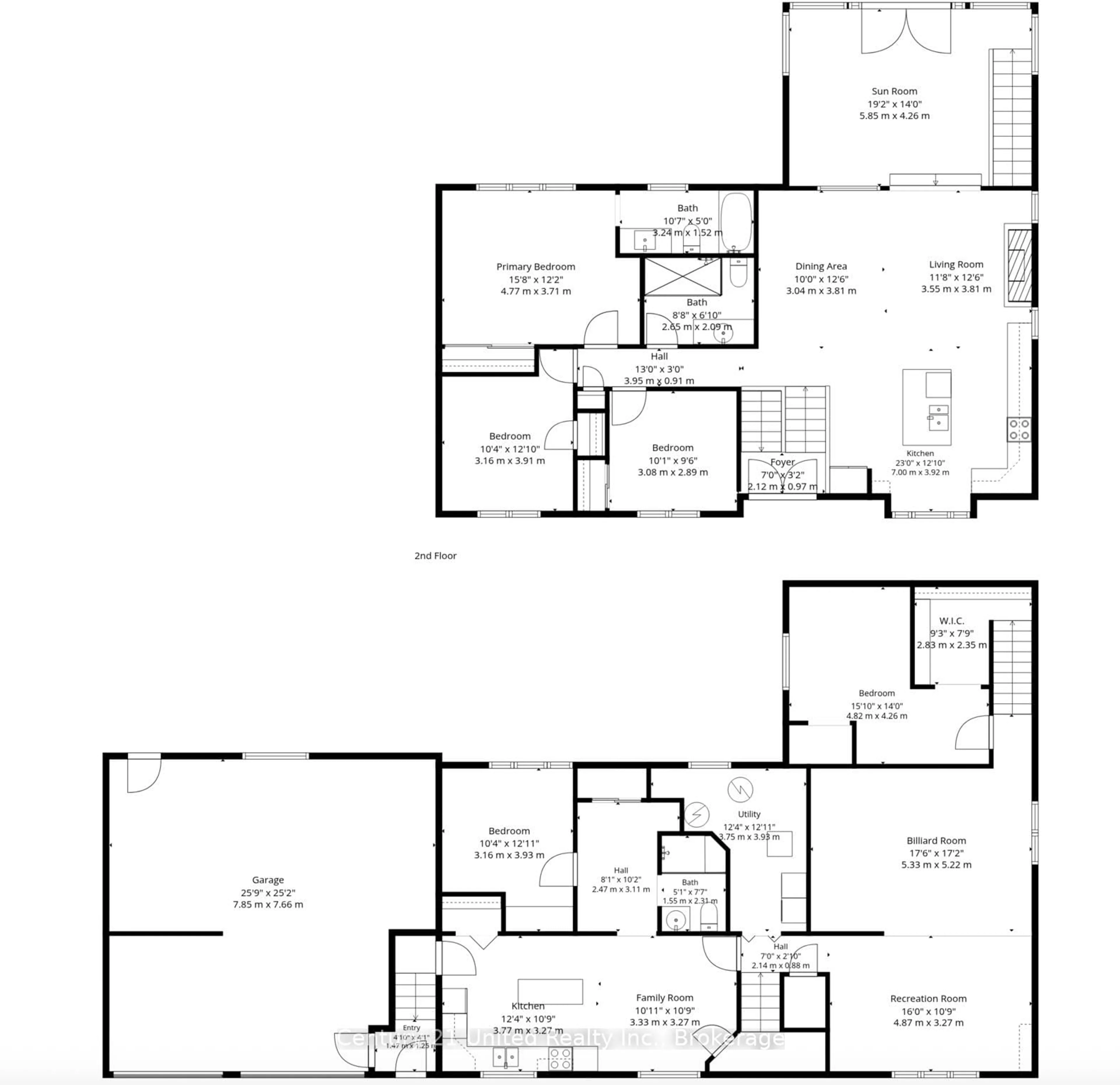 Floor plan for 615 Edenderry Line, Selwyn Ontario K0L 1T0