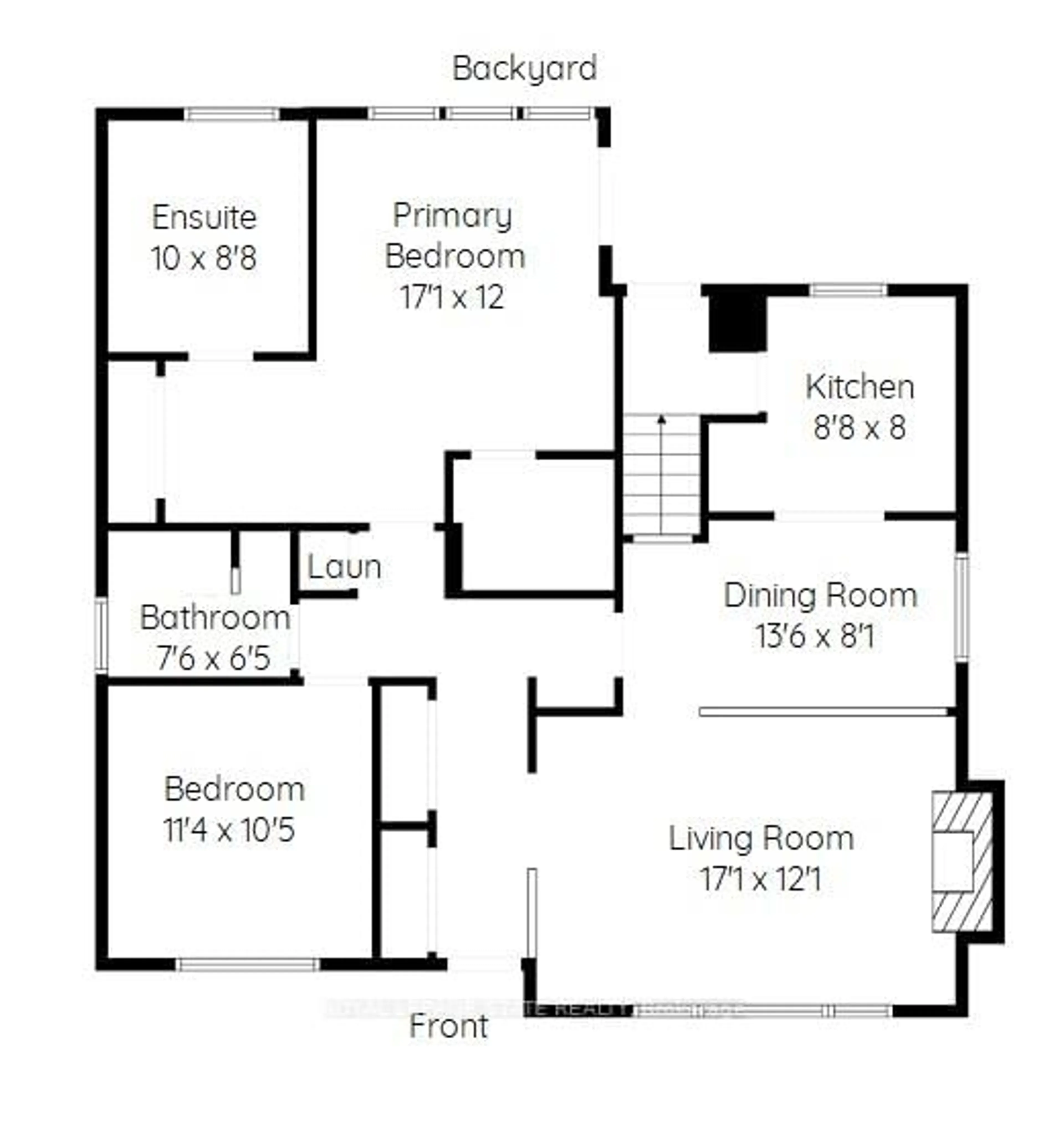 Floor plan for 9 San Fernando Dr, Hamilton Ontario L9C 2C1