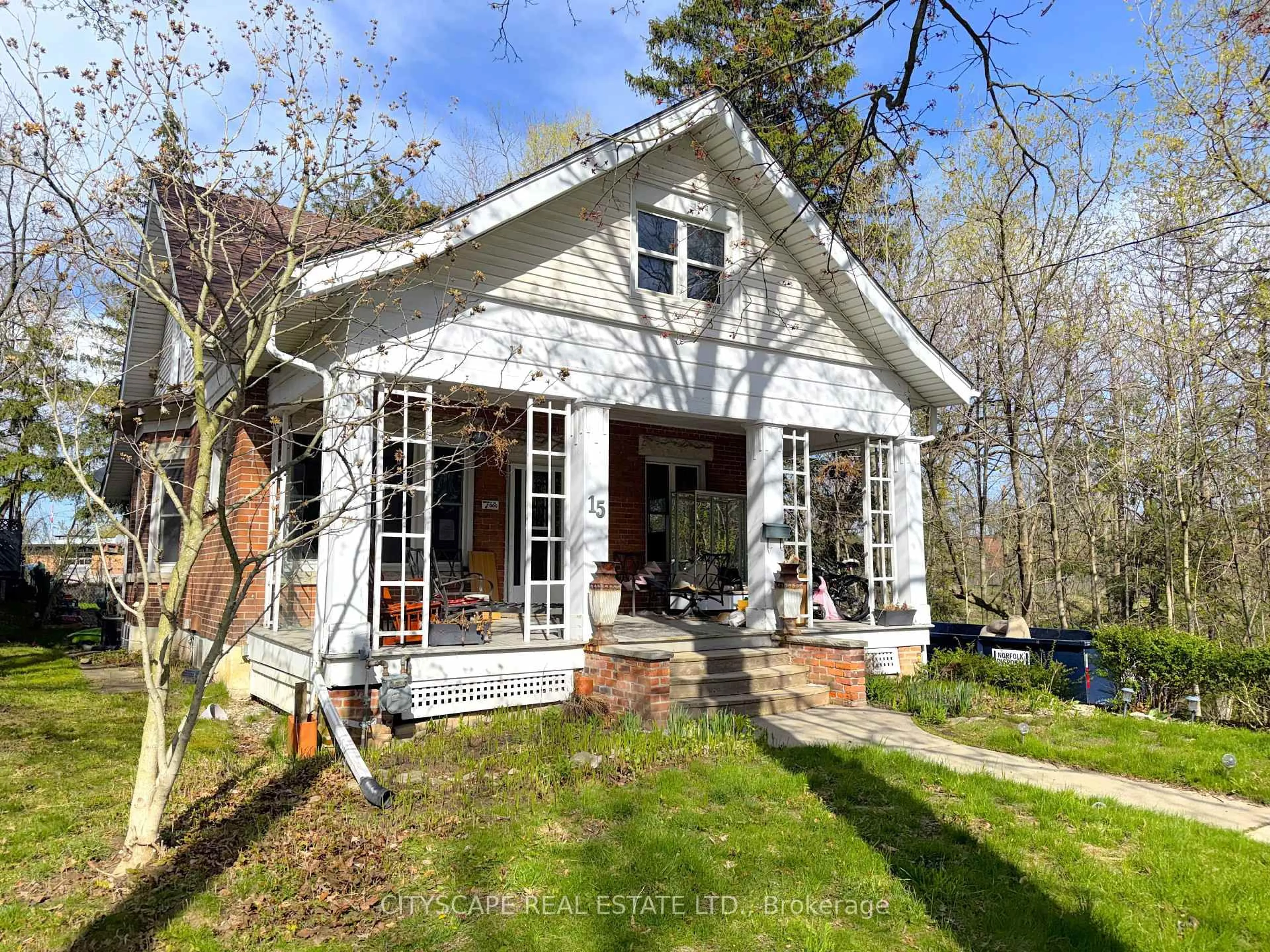 Home with brick exterior material, street for 15 Humberstone Ave, Brantford Ontario N3S 7A4