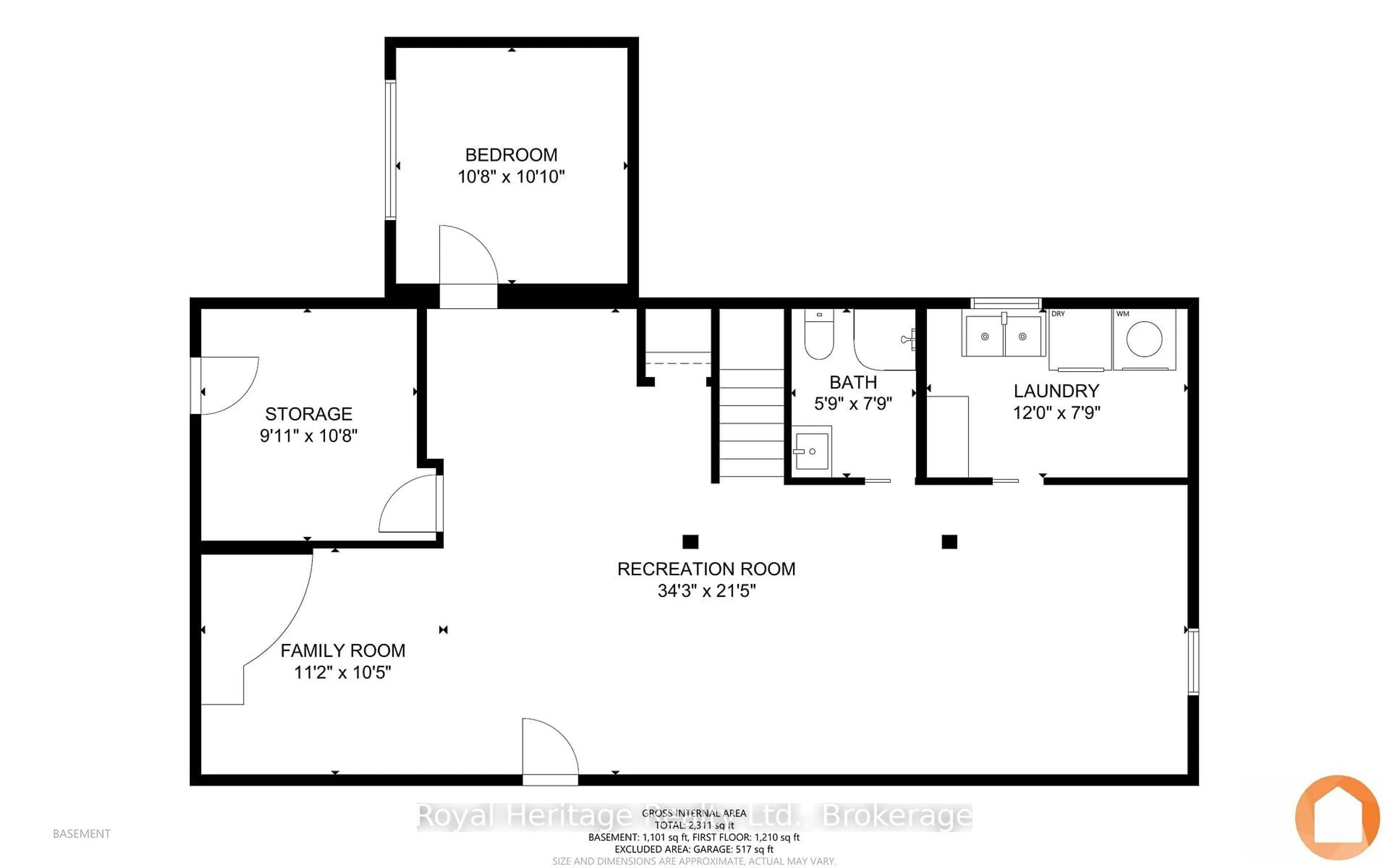 Floor plan for 115 Chatterton Valley Cres, Quinte West Ontario K0K 2B0