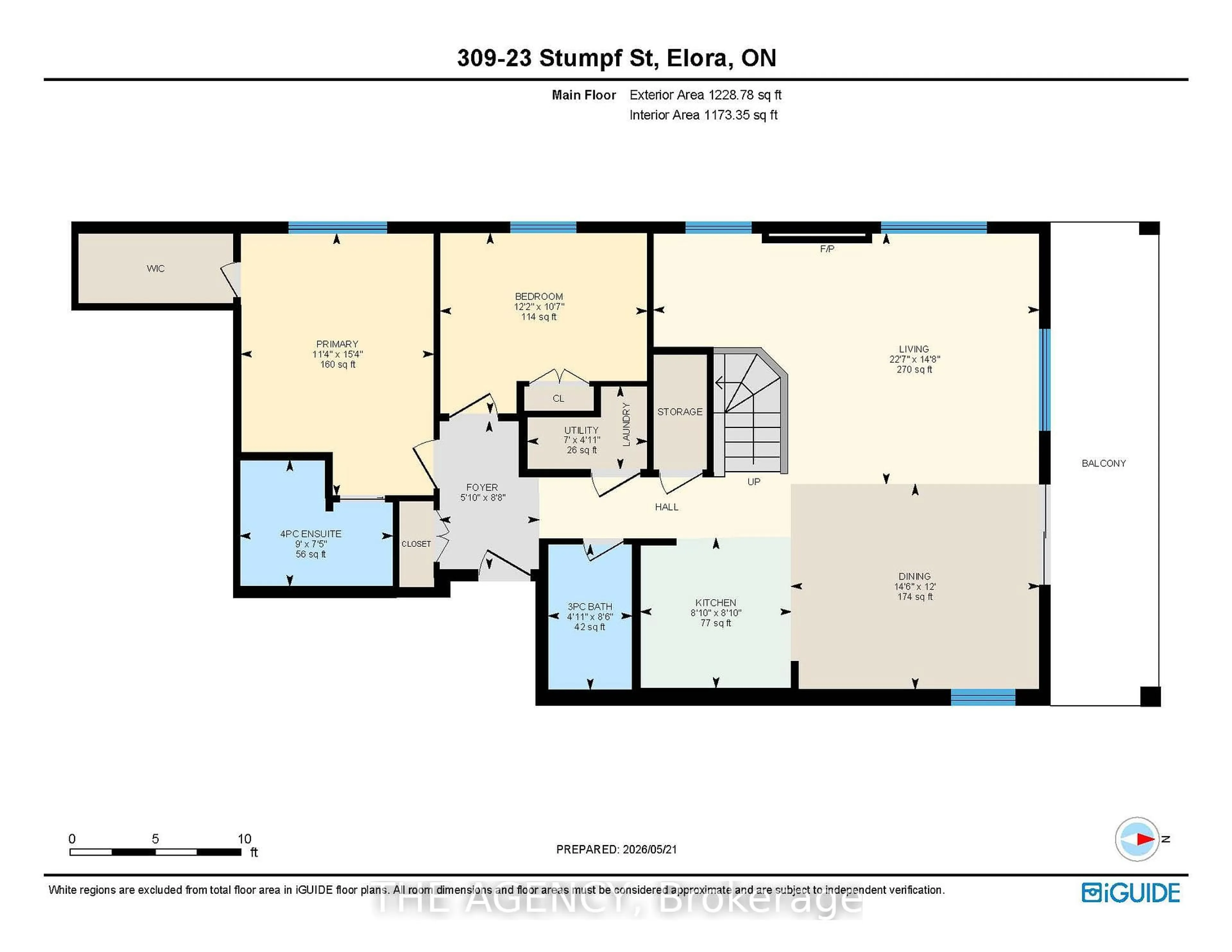 Floor plan for 23 Stumpf St #309, Centre Wellington Ontario N0B 1S0