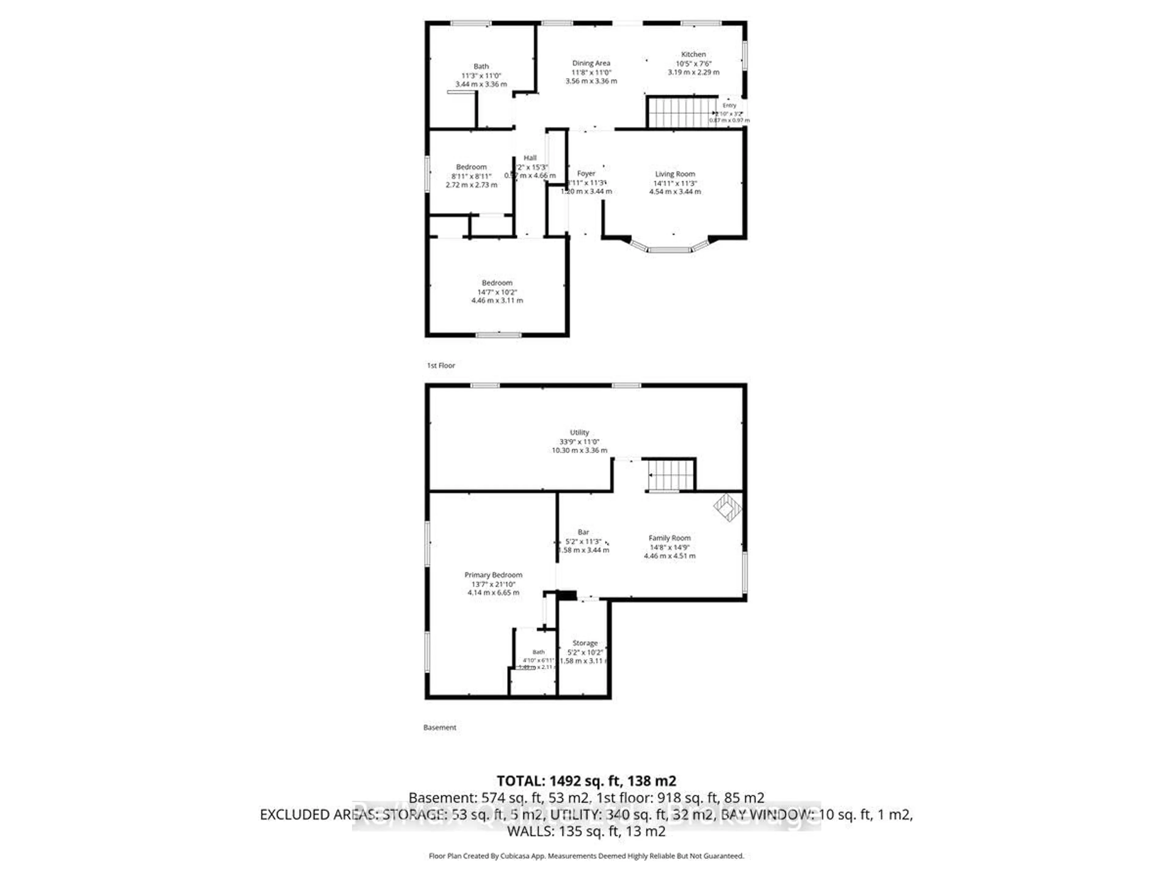 Floor plan for 745 Harmony Rd, Corbyville Ontario K0K 1V0