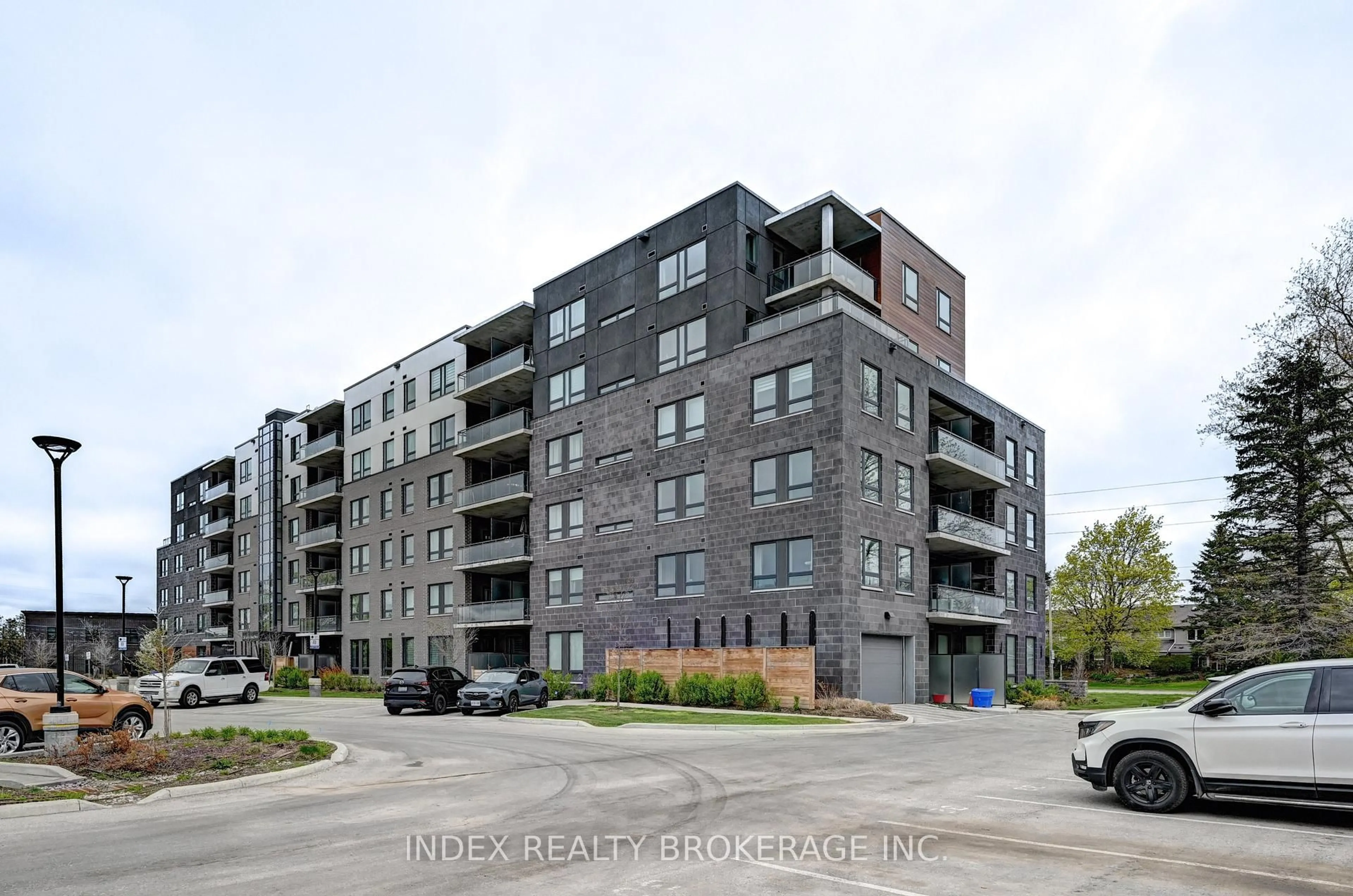 A pic from outside/outdoor area/front of a property/back of a property/a pic from drone, street for 26 Lowes St #108, Guelph Ontario N1G 0H4