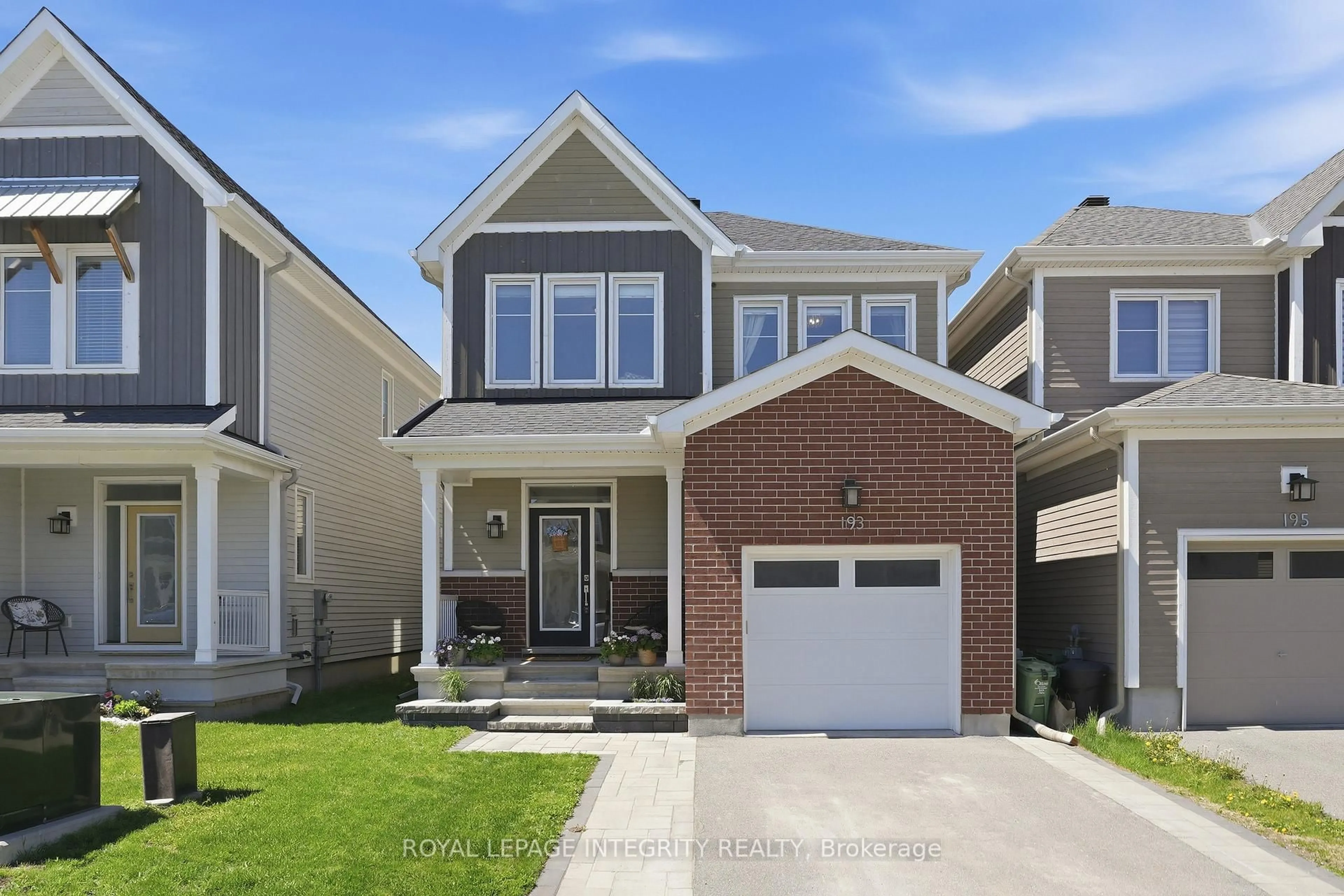 Home with brick exterior material, street for 193 Equitation Circ, Richmond Ontario K0A 2Z0