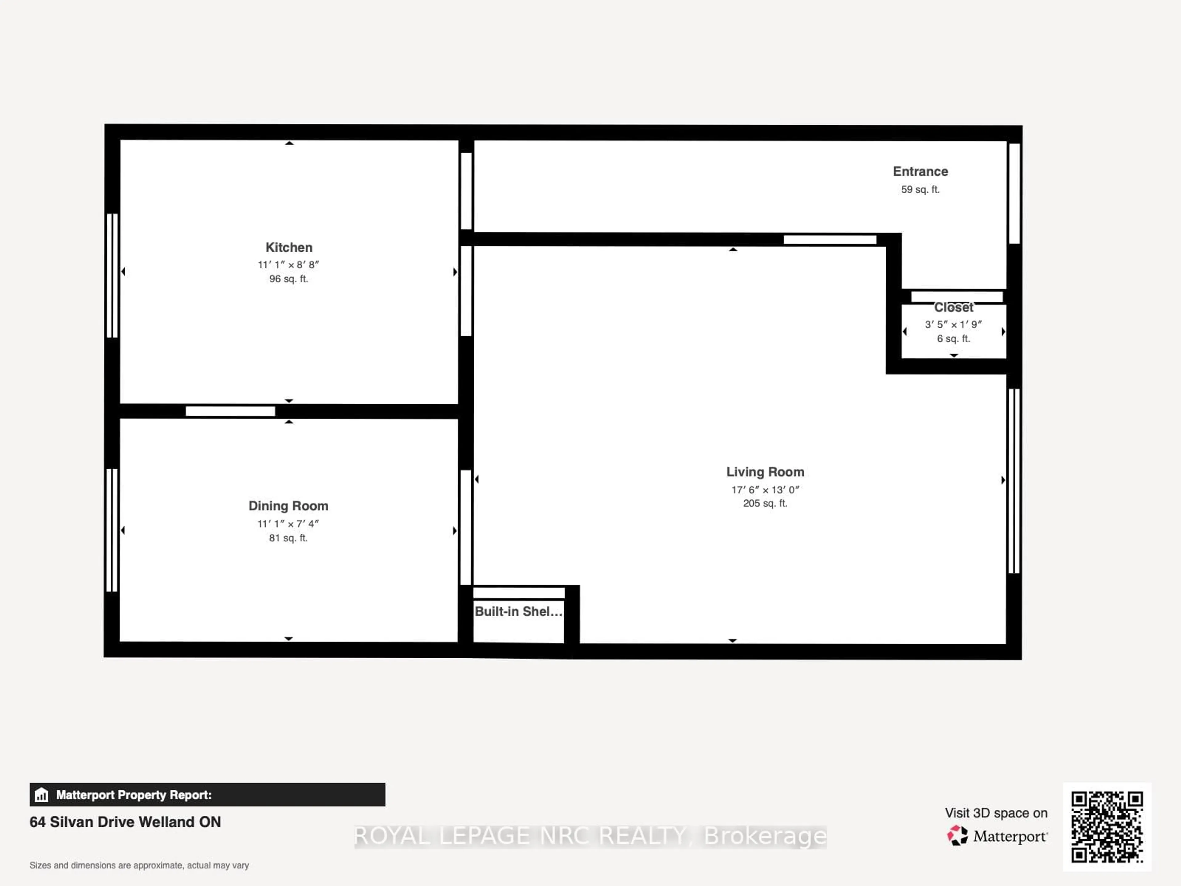 Floor plan for 64 Silvan Dr, Welland Ontario L3C 6C3