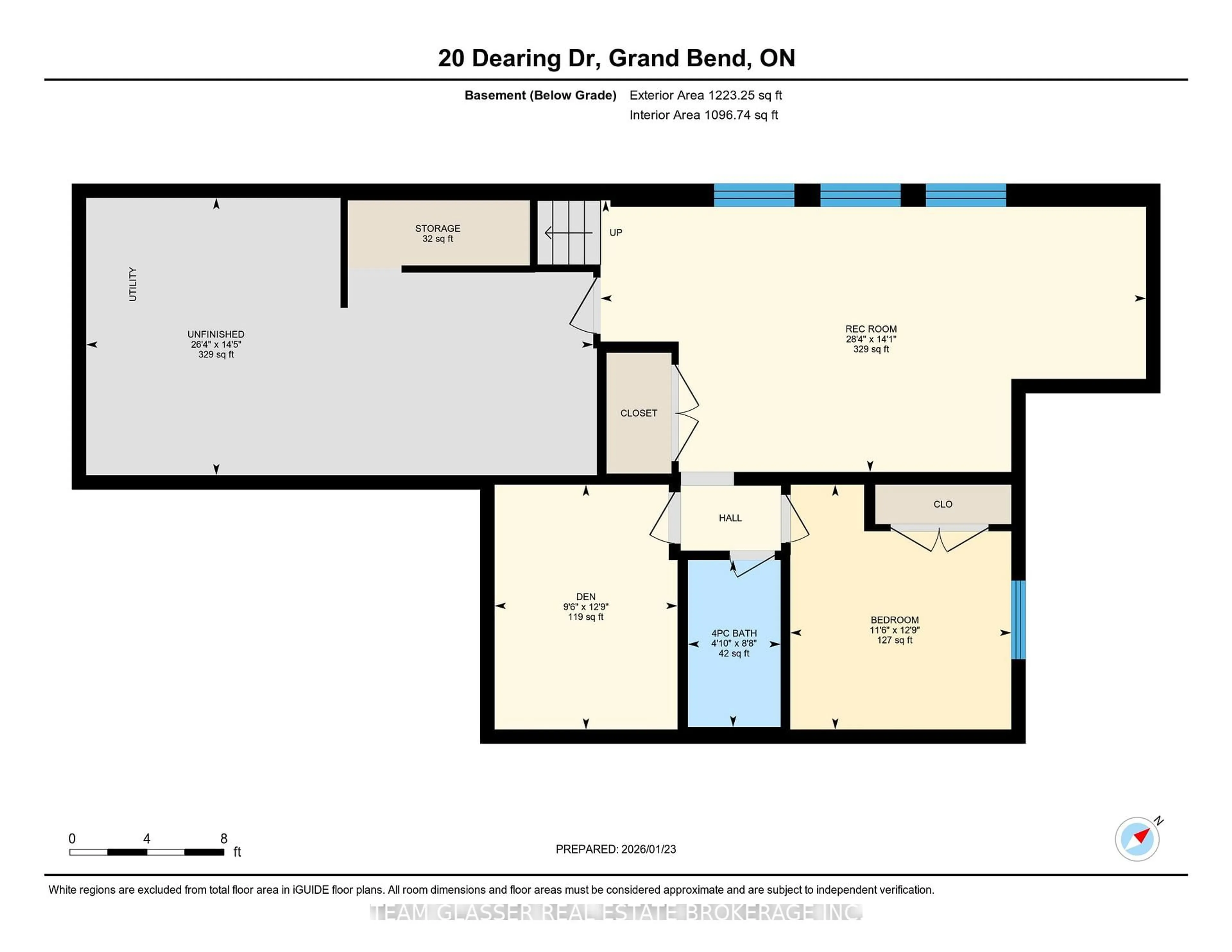 Floor plan for 32 Dearing Dr, Lambton Shores Ontario N0M 1T0