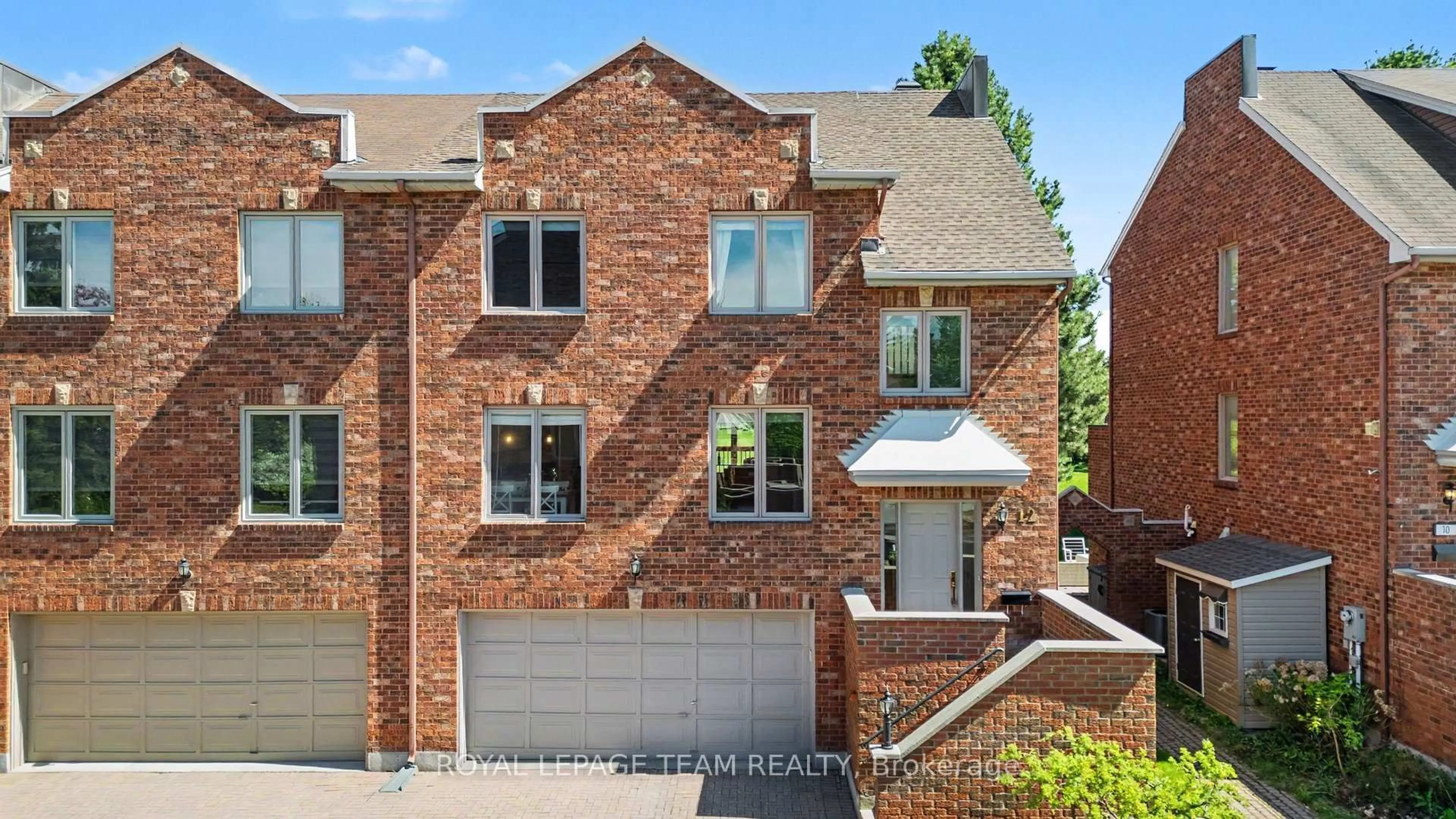 Home with brick exterior material, street for 12 Catherwood Crt, Kanata Ontario K2K 2K1