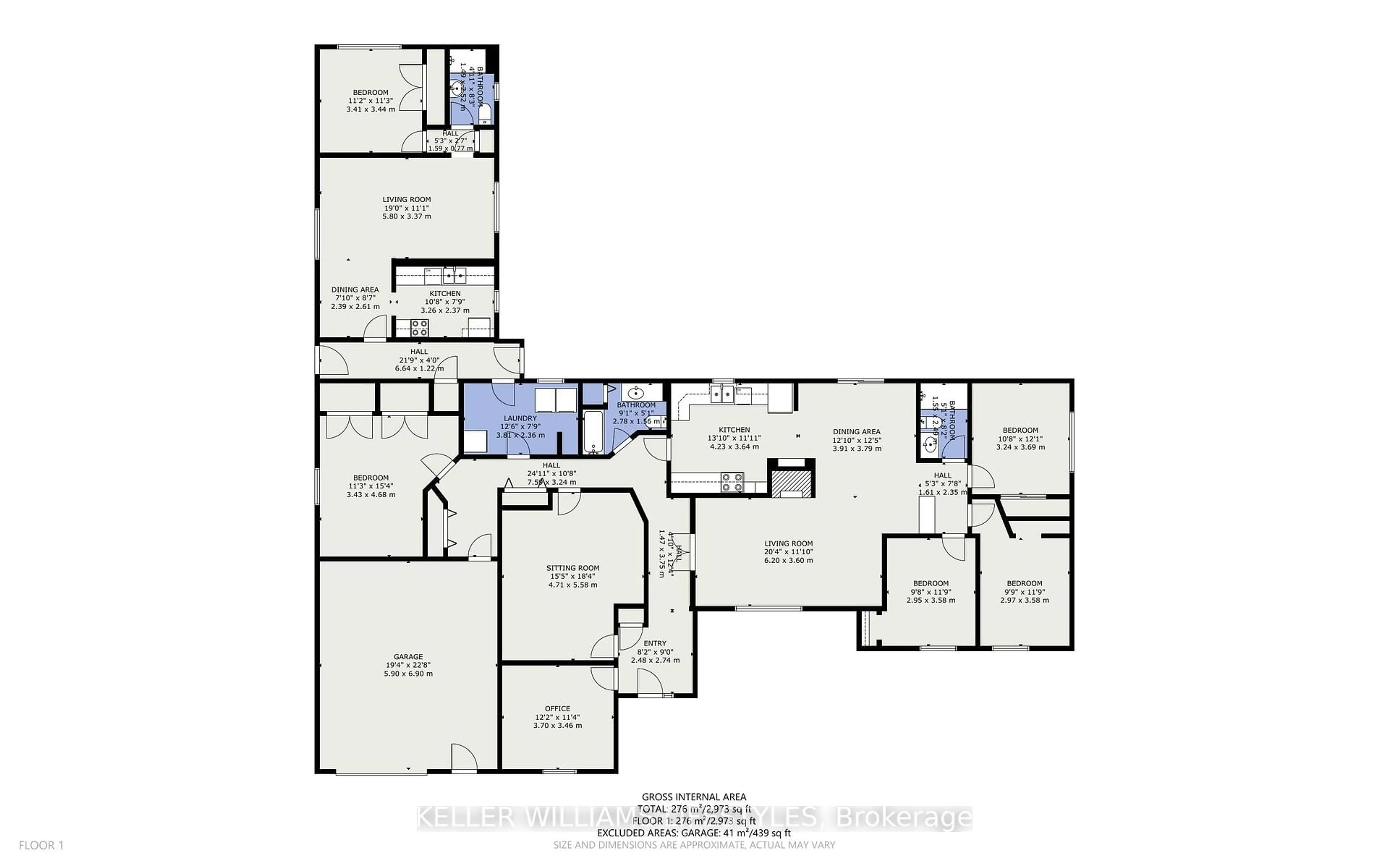 Floor plan for 1468 Gainsborough Rd, London North Ontario N6H 5L2