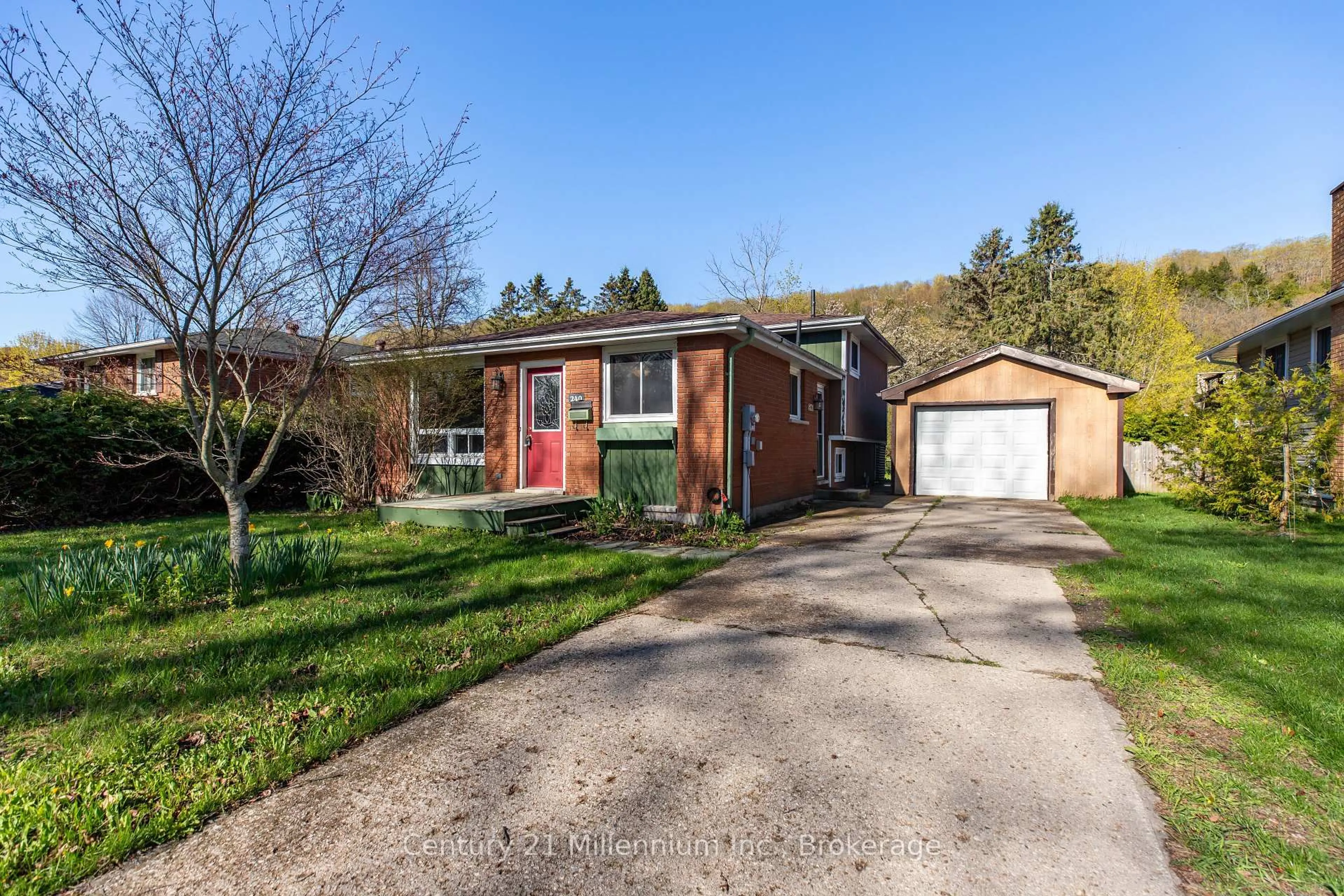 Home with brick exterior material, street for 240 5th A Ave, Owen Sound Ontario N4K 6G4