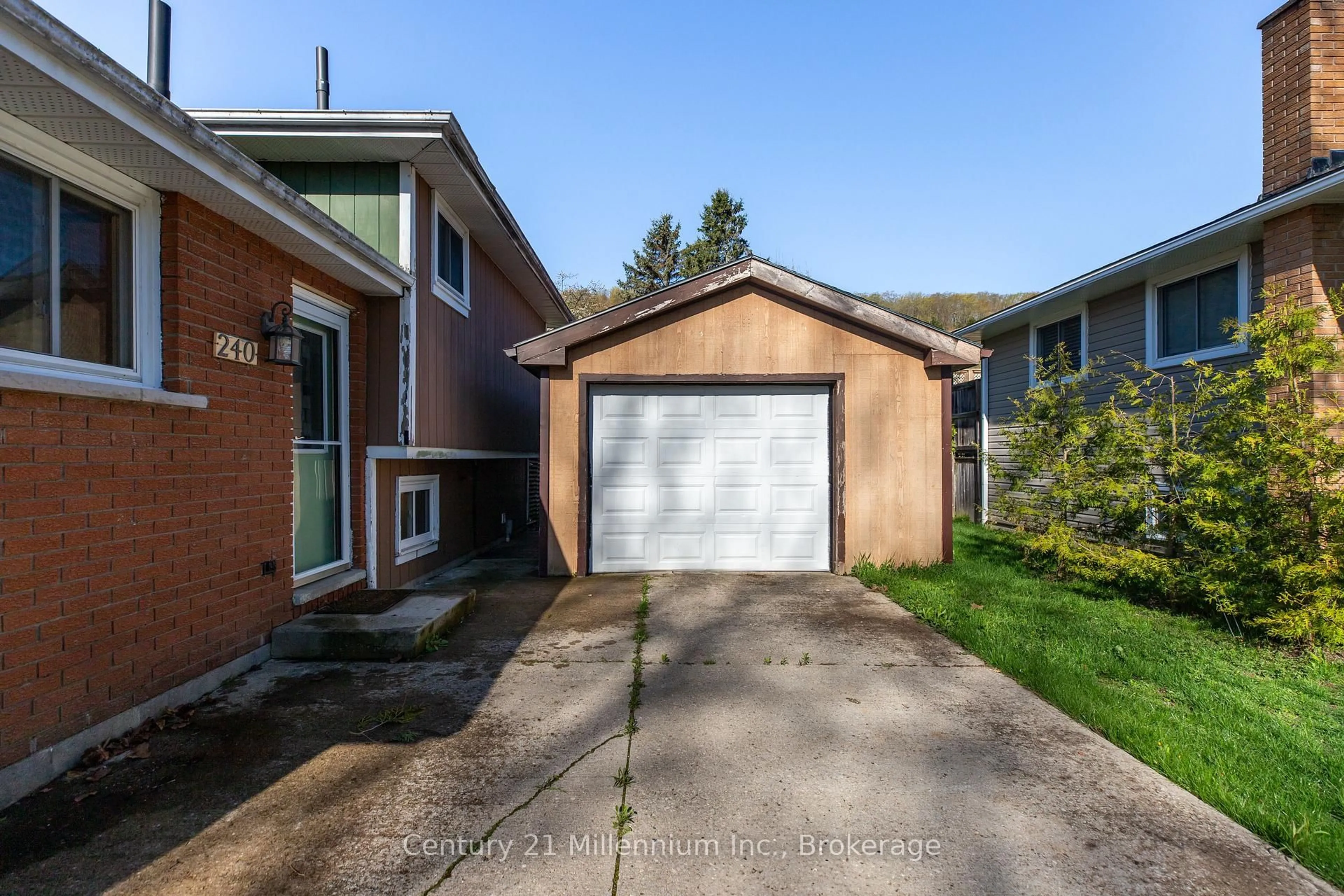 Home with brick exterior material, street for 240 5th A Ave, Owen Sound Ontario N4K 6G4